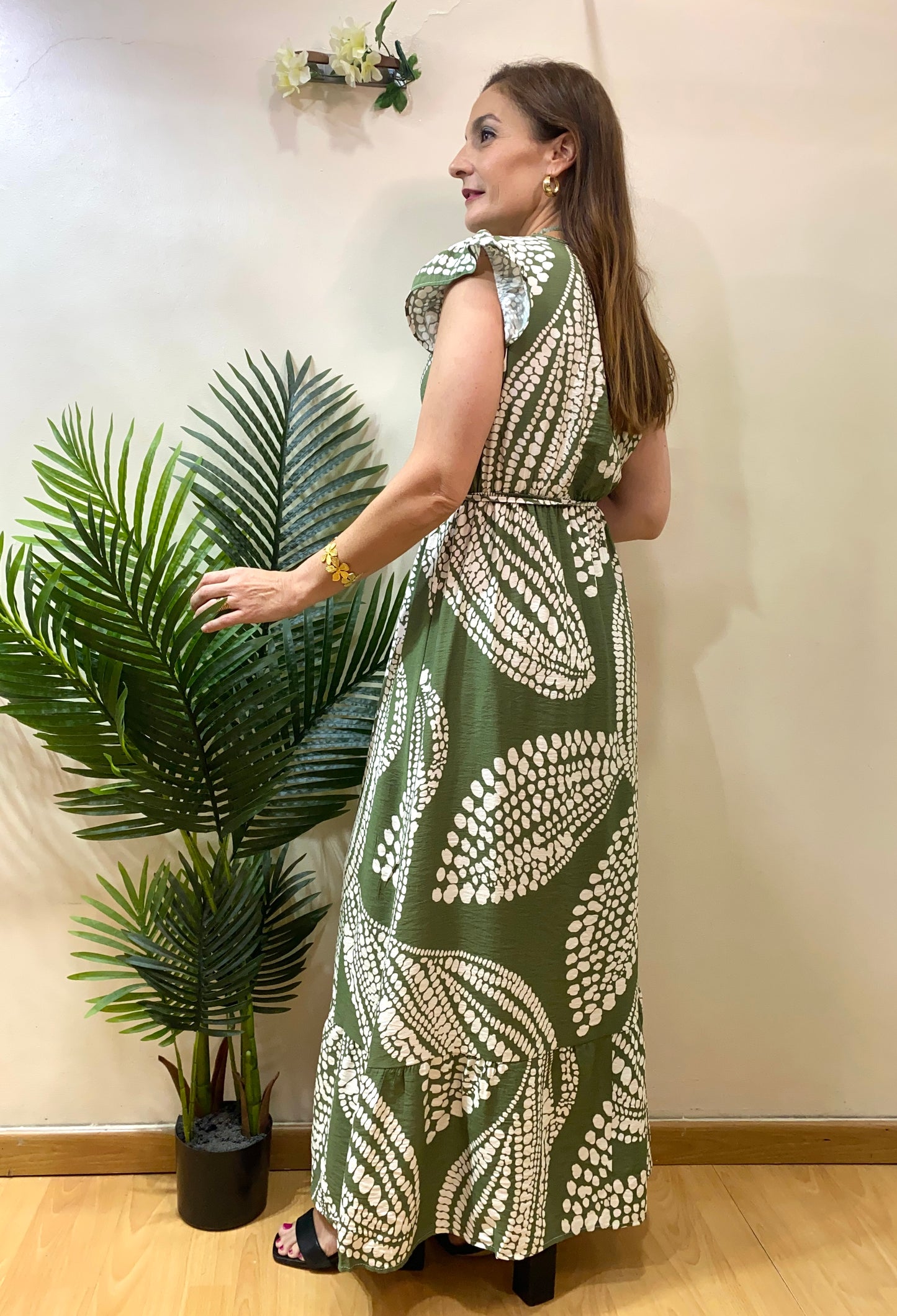 Vestido motitas