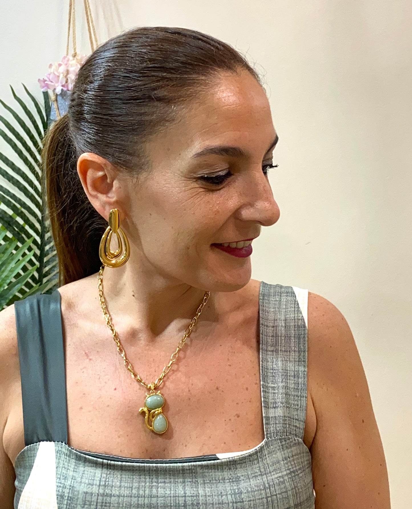 Pendientes acero divinity