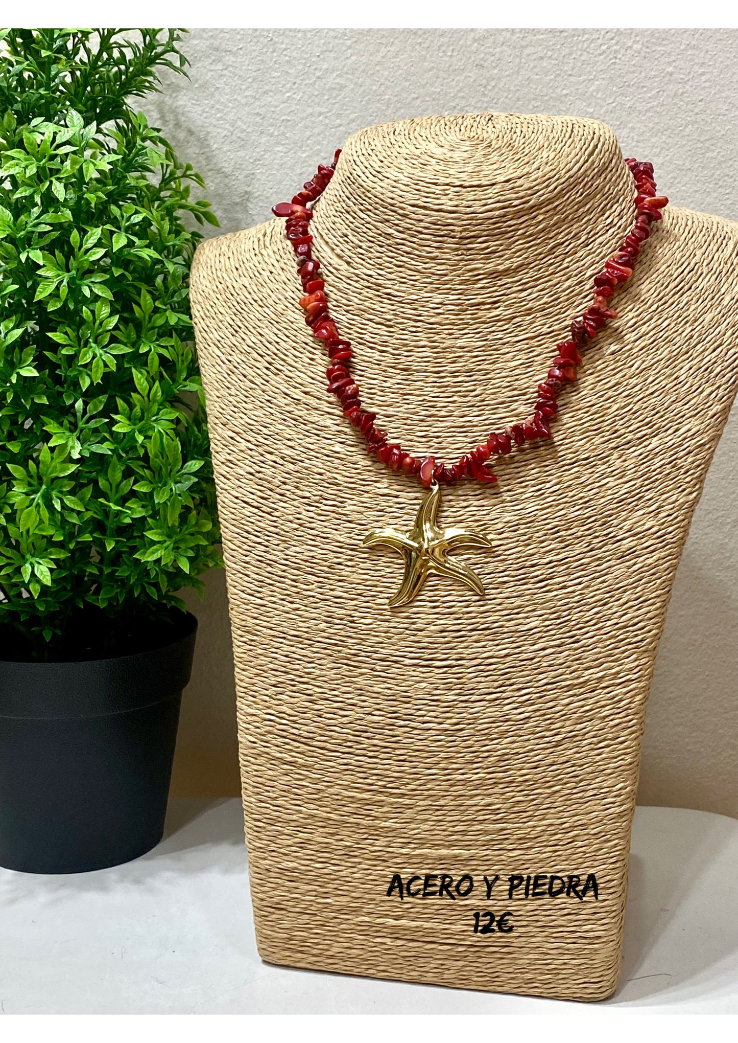 Collar acero marina