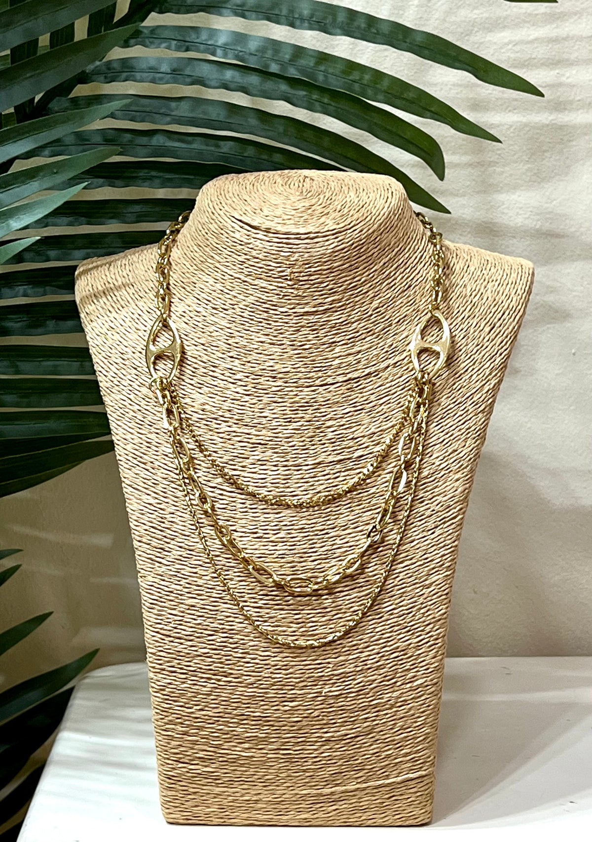 Collar acero glamour