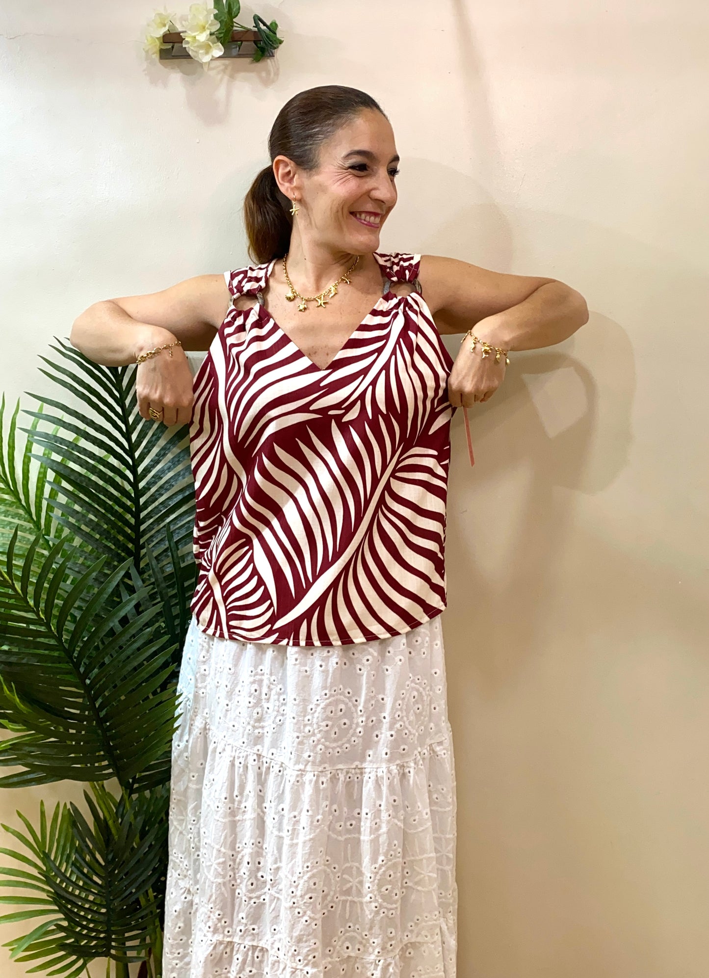 Blusa aro madera