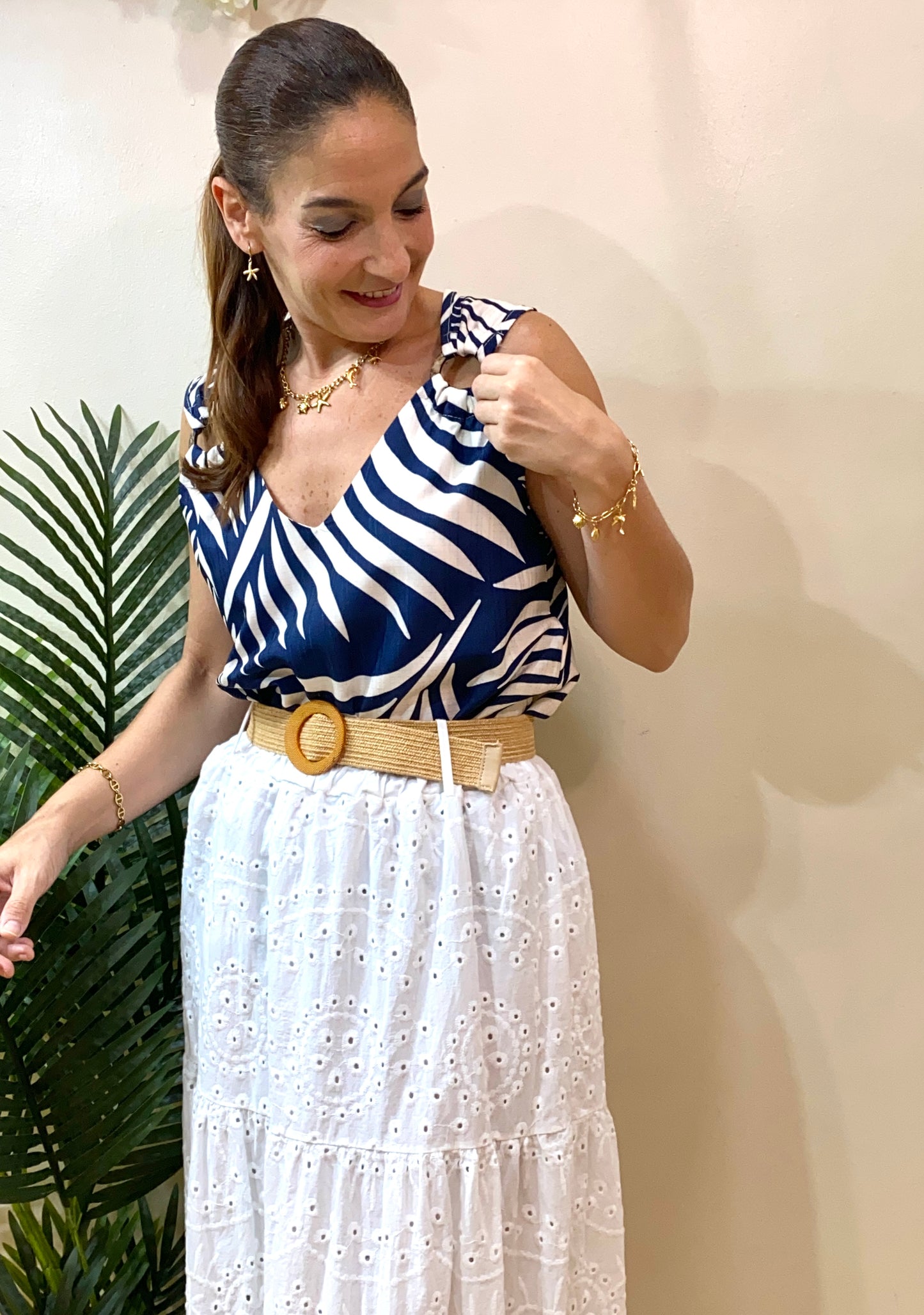 Blusa aro madera