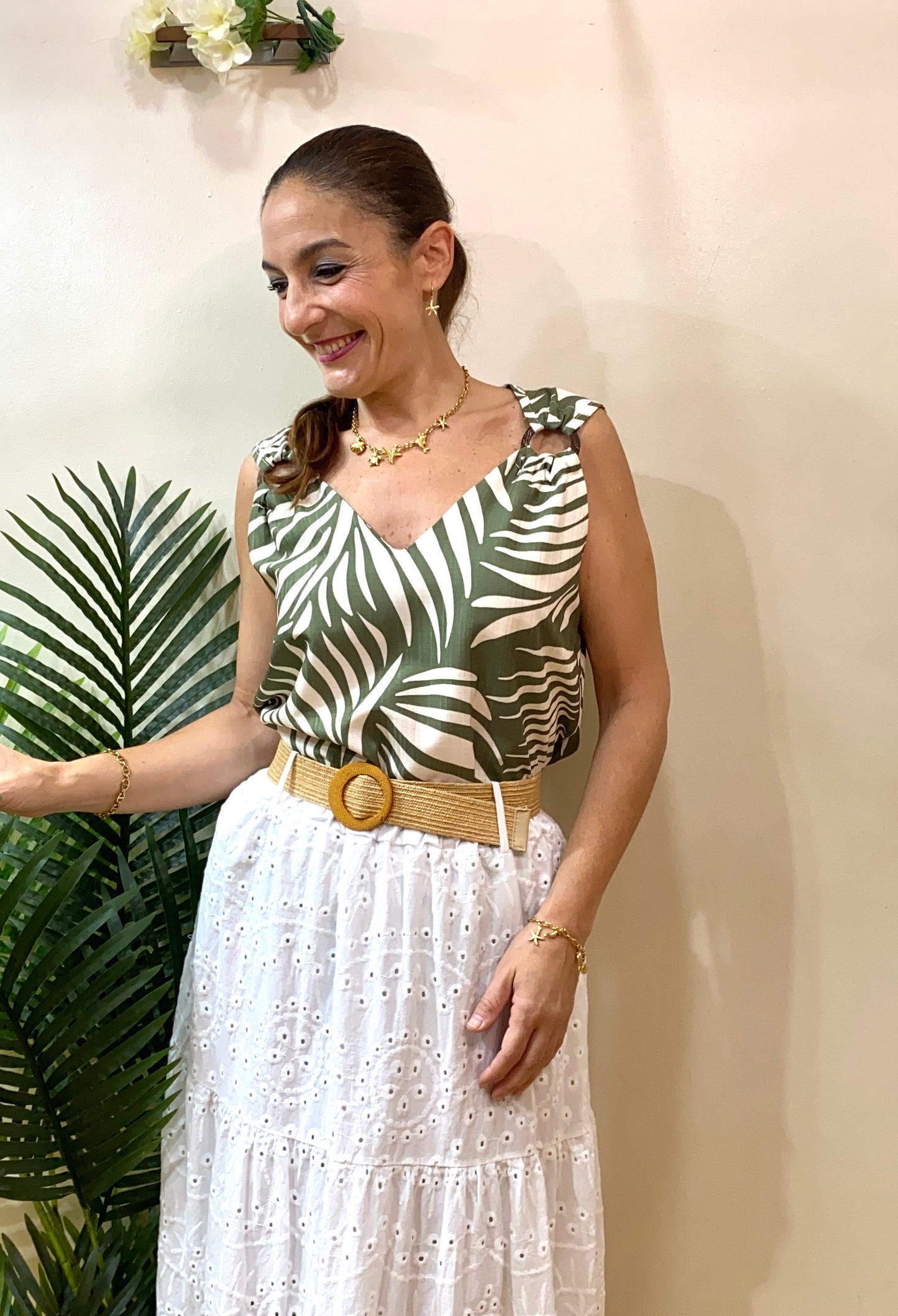 Blusa aro madera