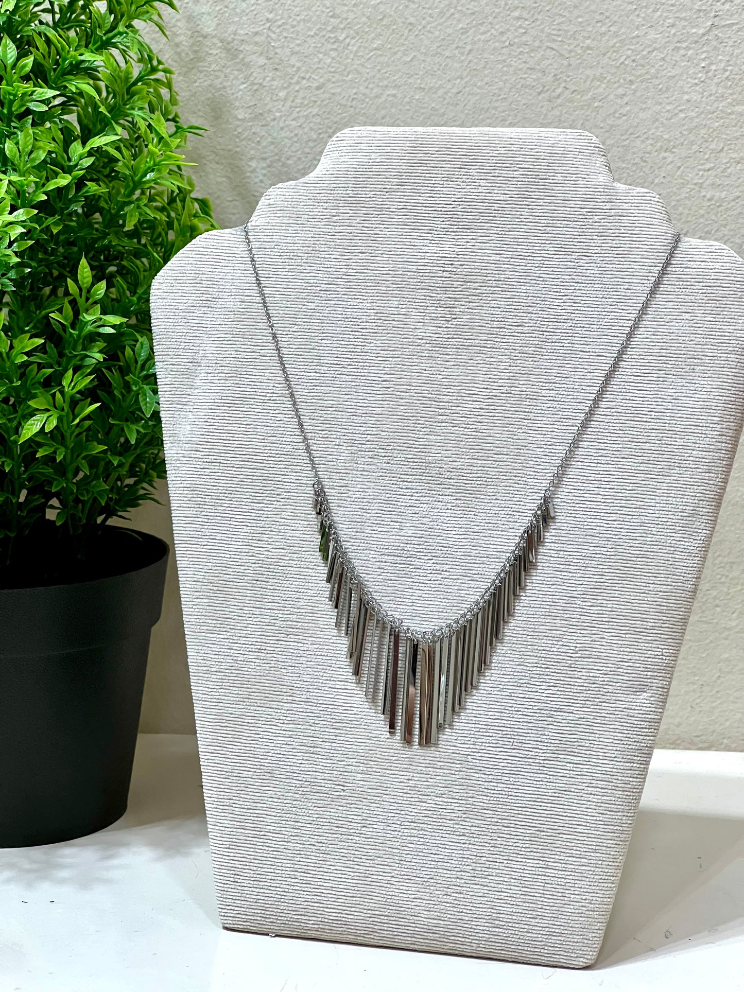 Collar acero cascada