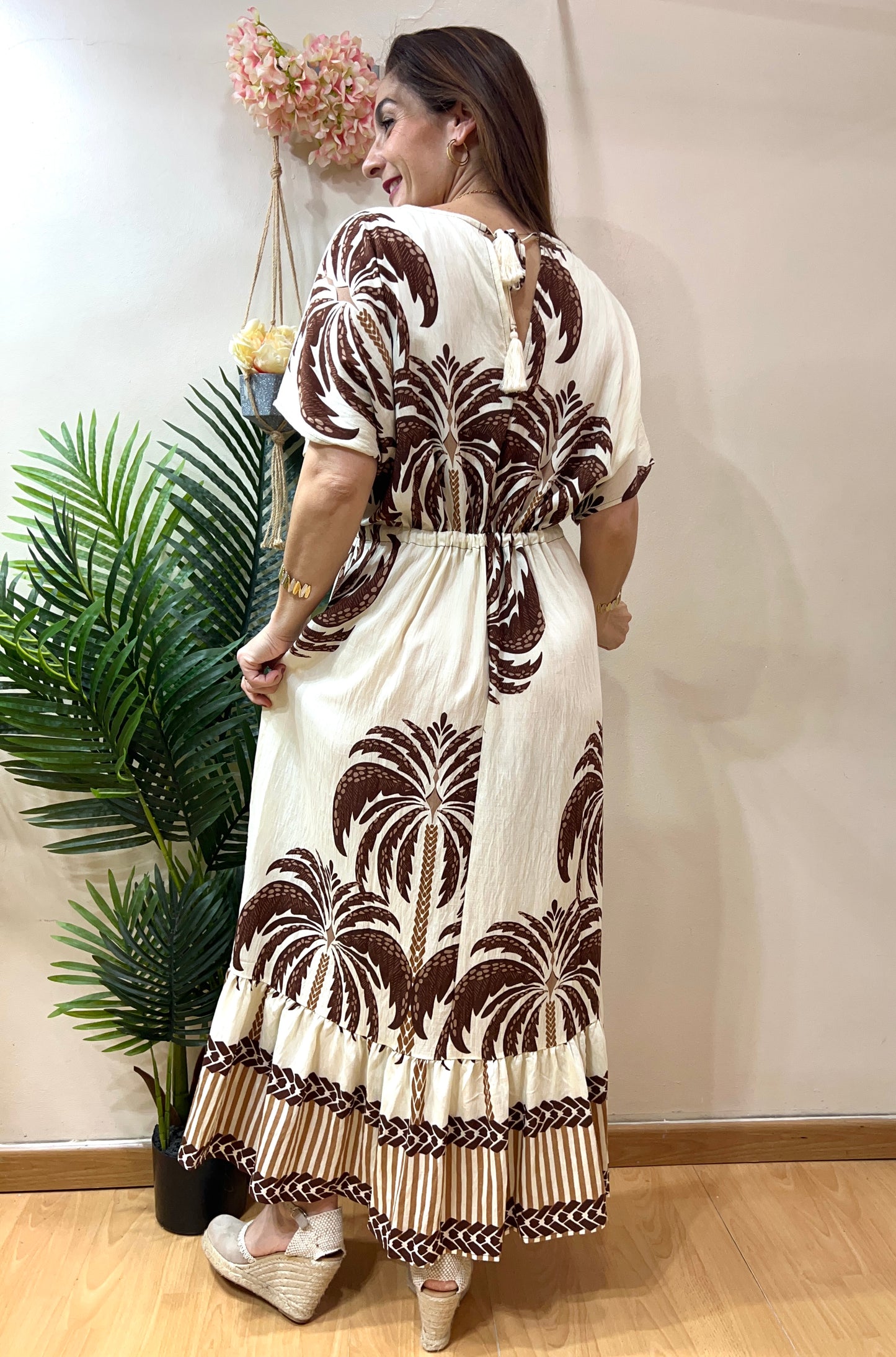 Vestido palmeras