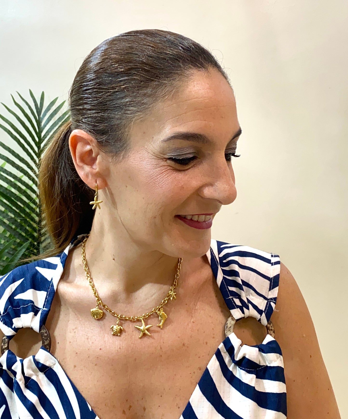 Collar acero verano