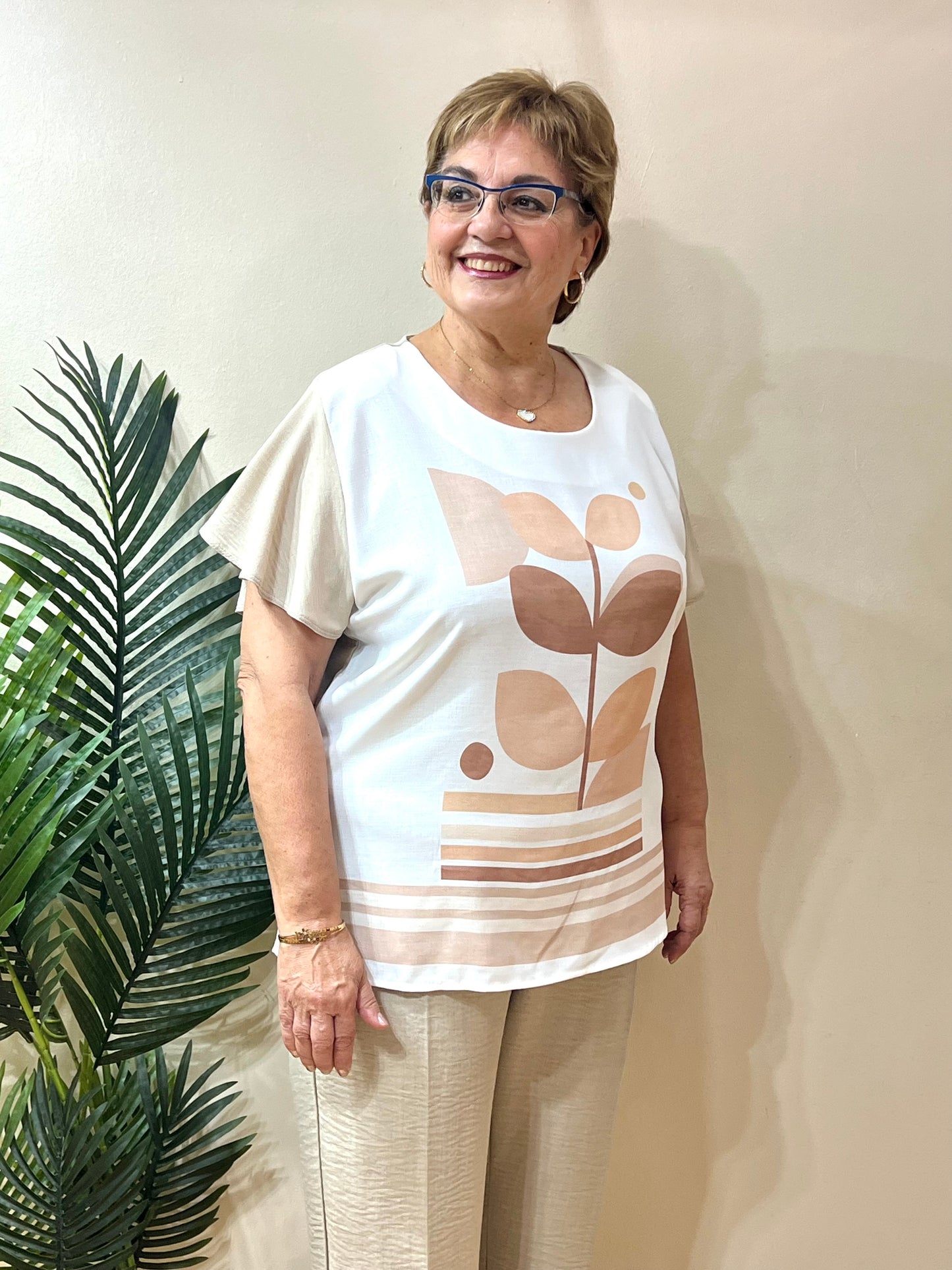 Blusa flor