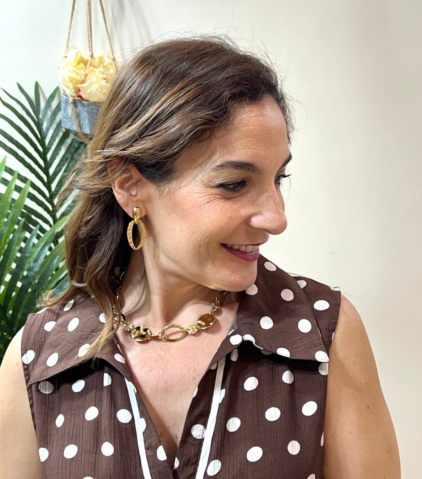 Collar acero estilo