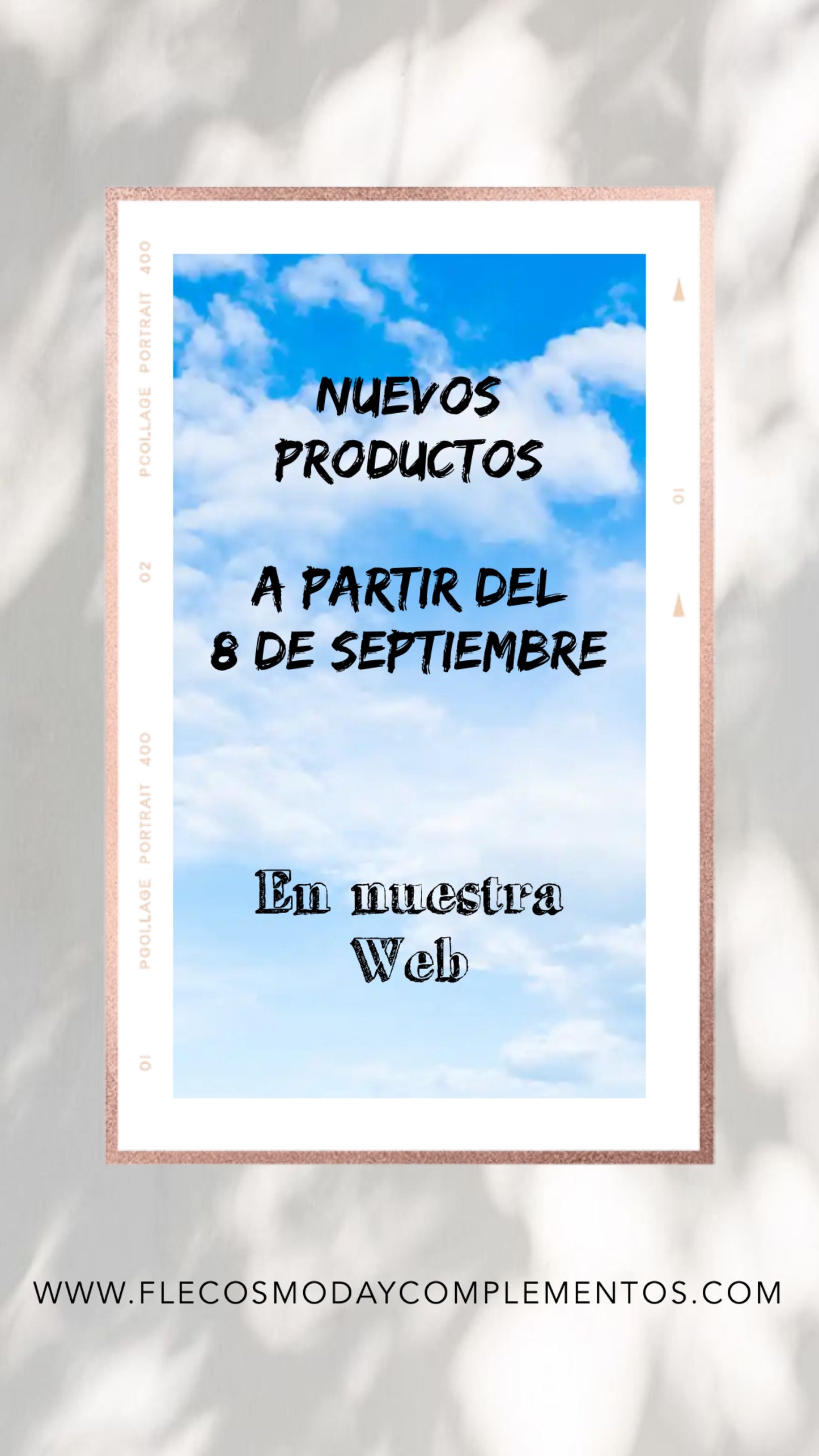 Novedades a partir del 8 de septiembre-2025