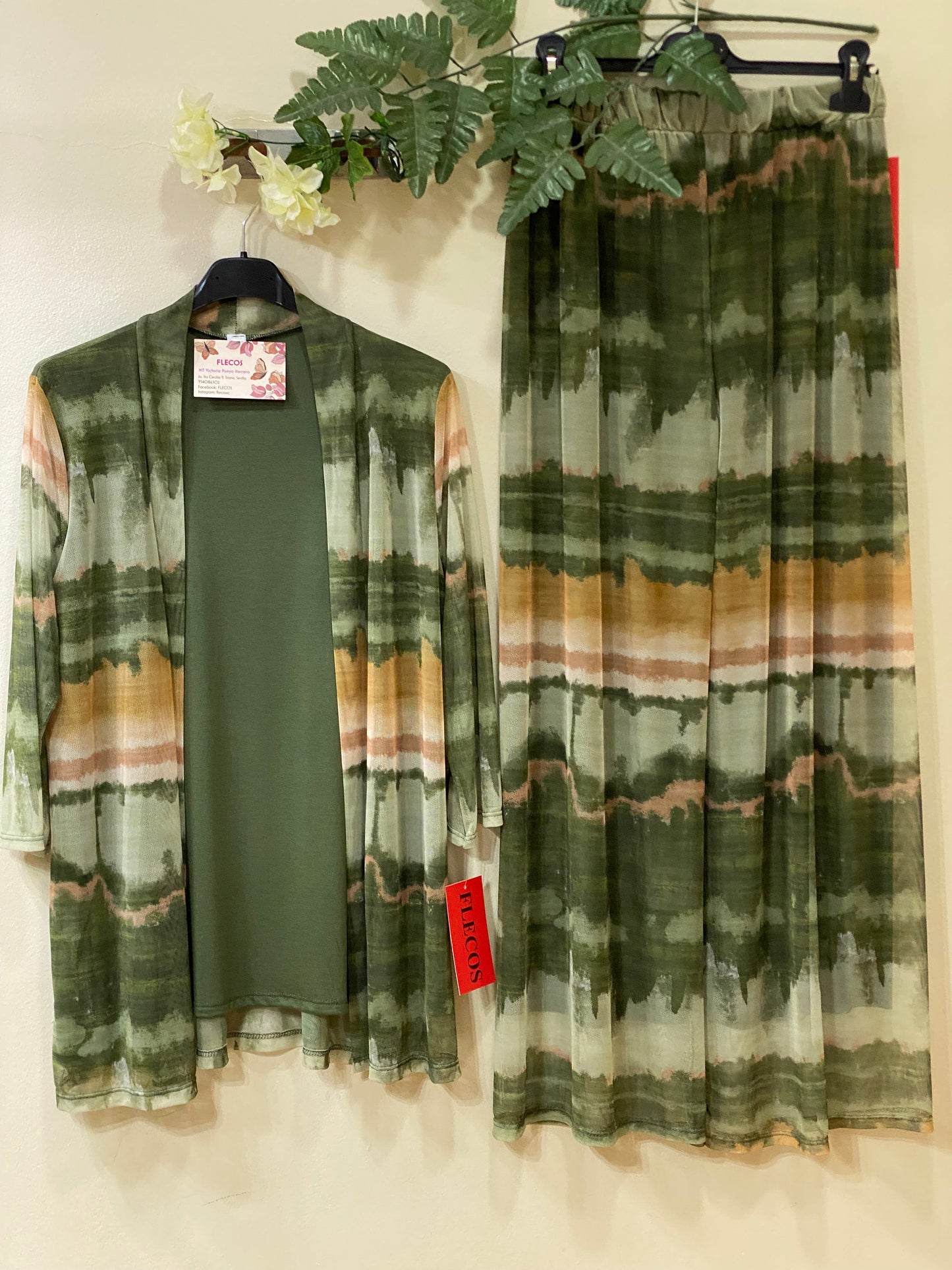 Blazer rayado gasa