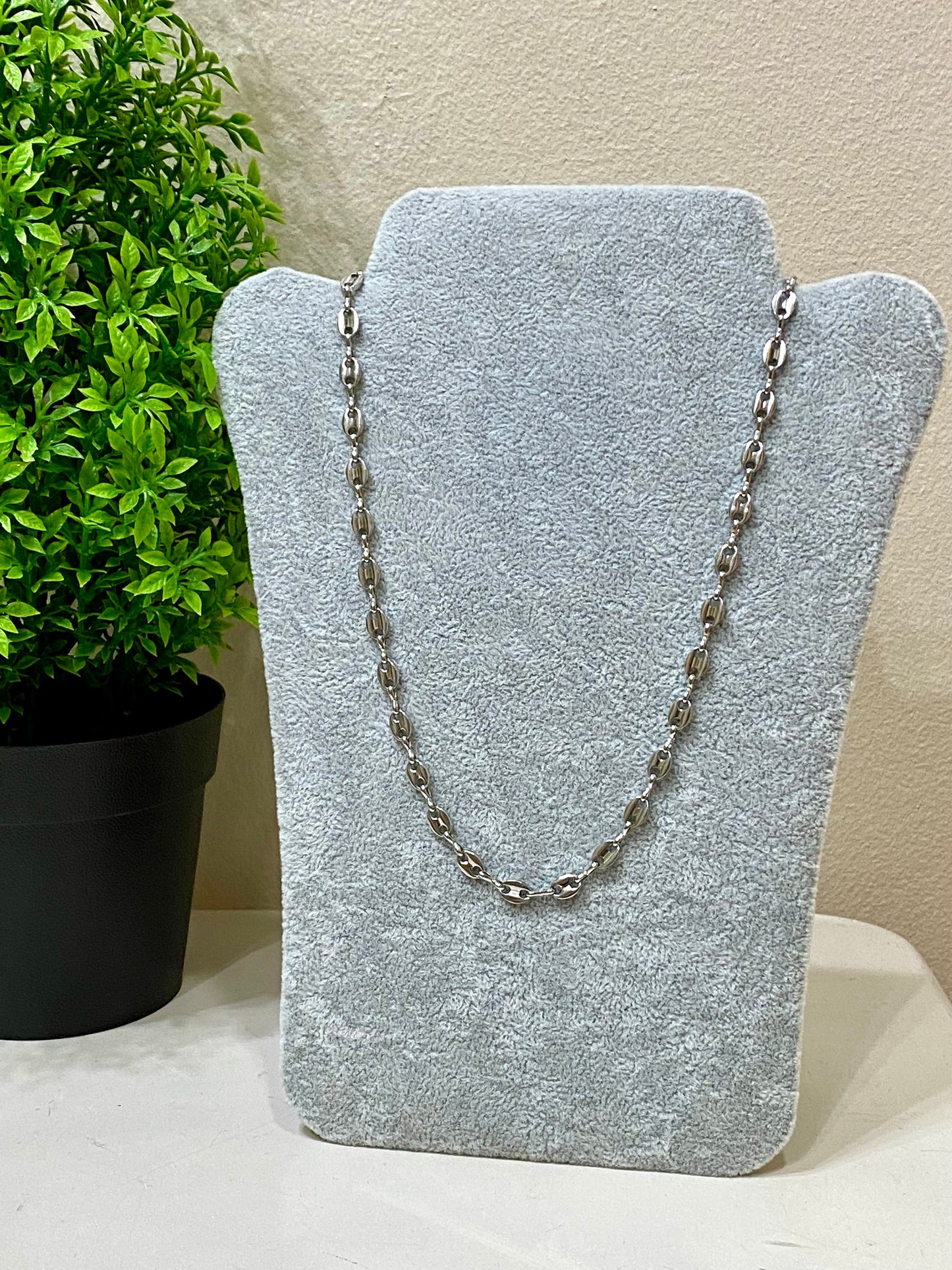 Collar acero eslabón de barco