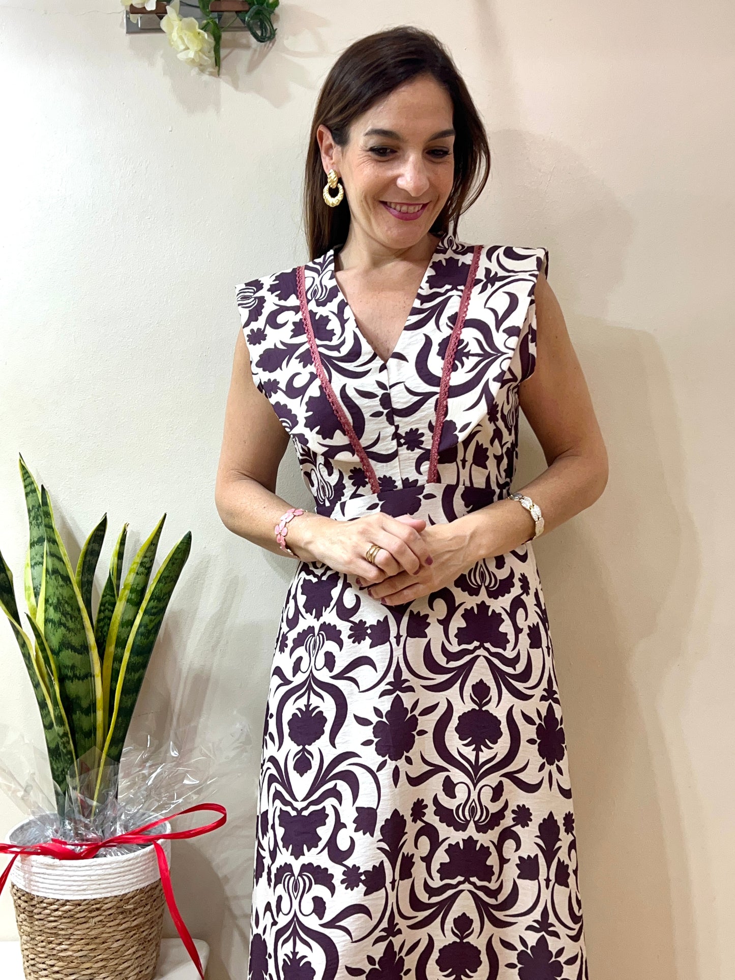 Vestido volantón