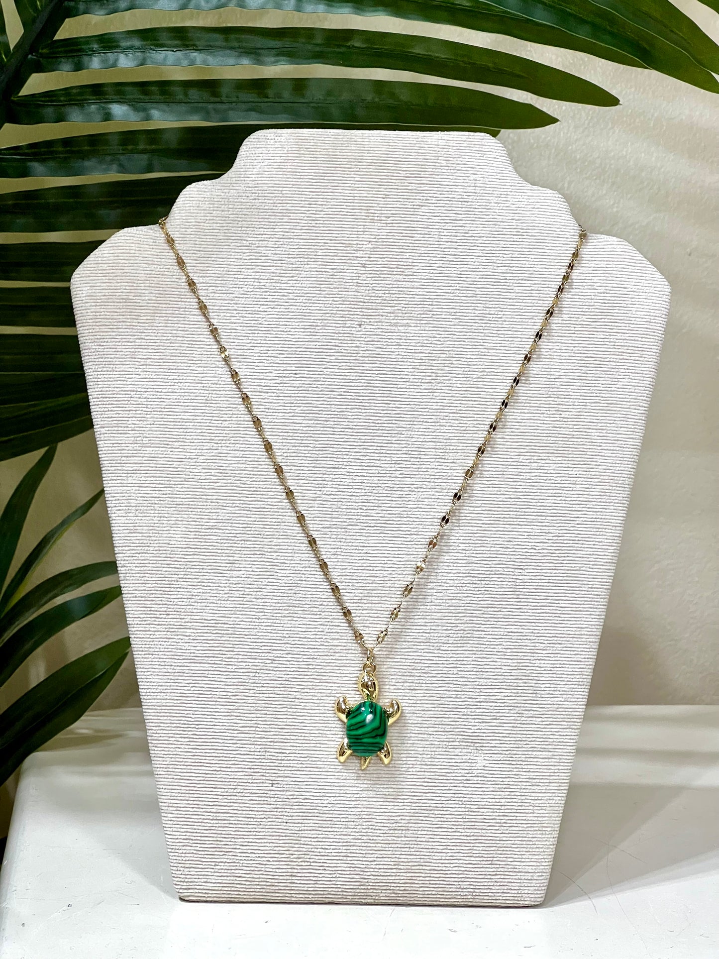 Collar acero tortuga