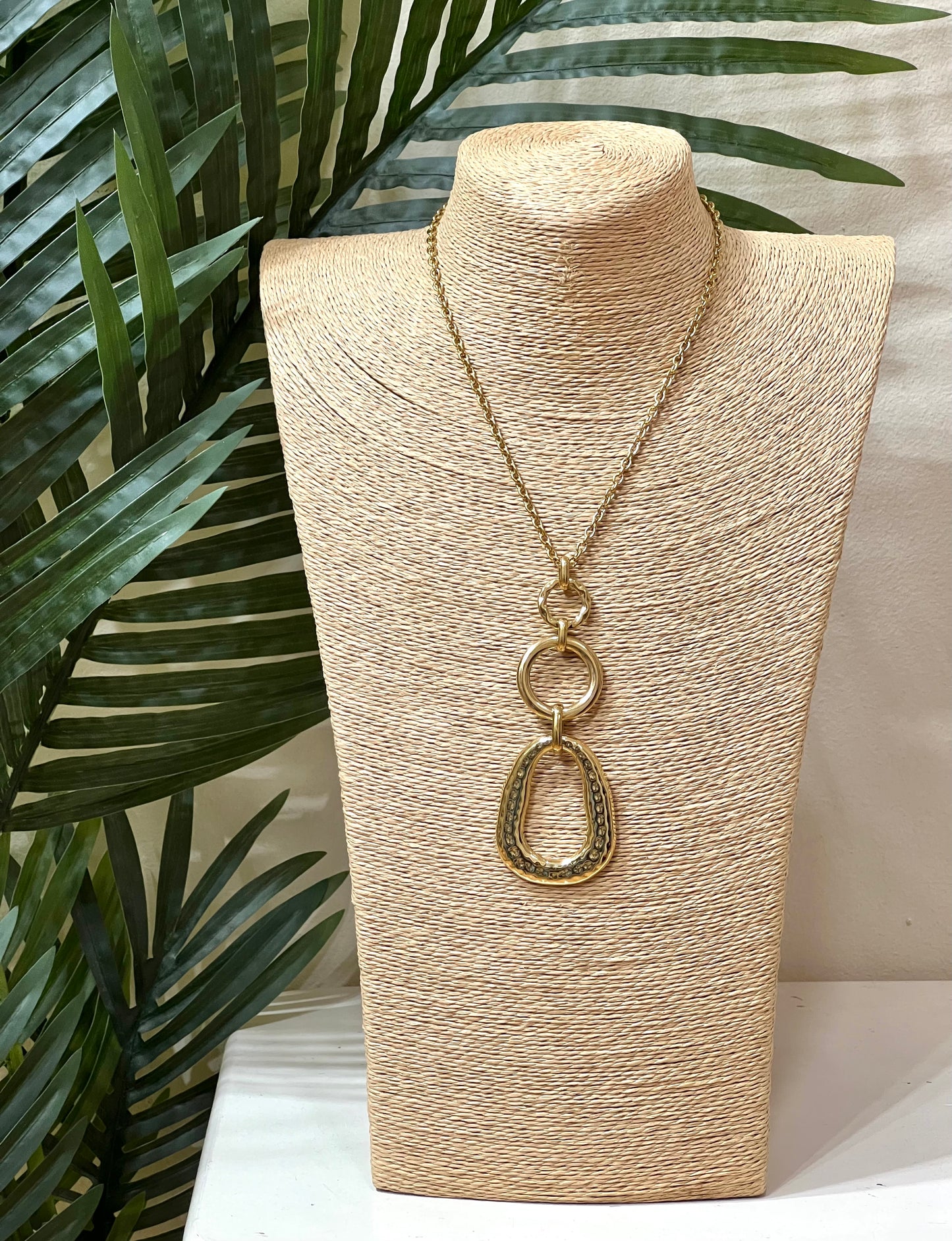 Collar acero maxi aros