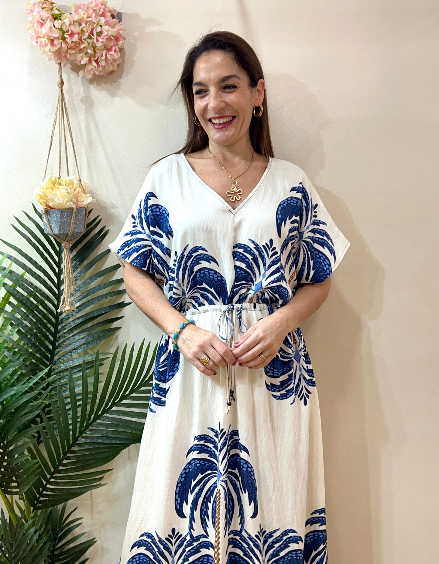 Vestido palmeras