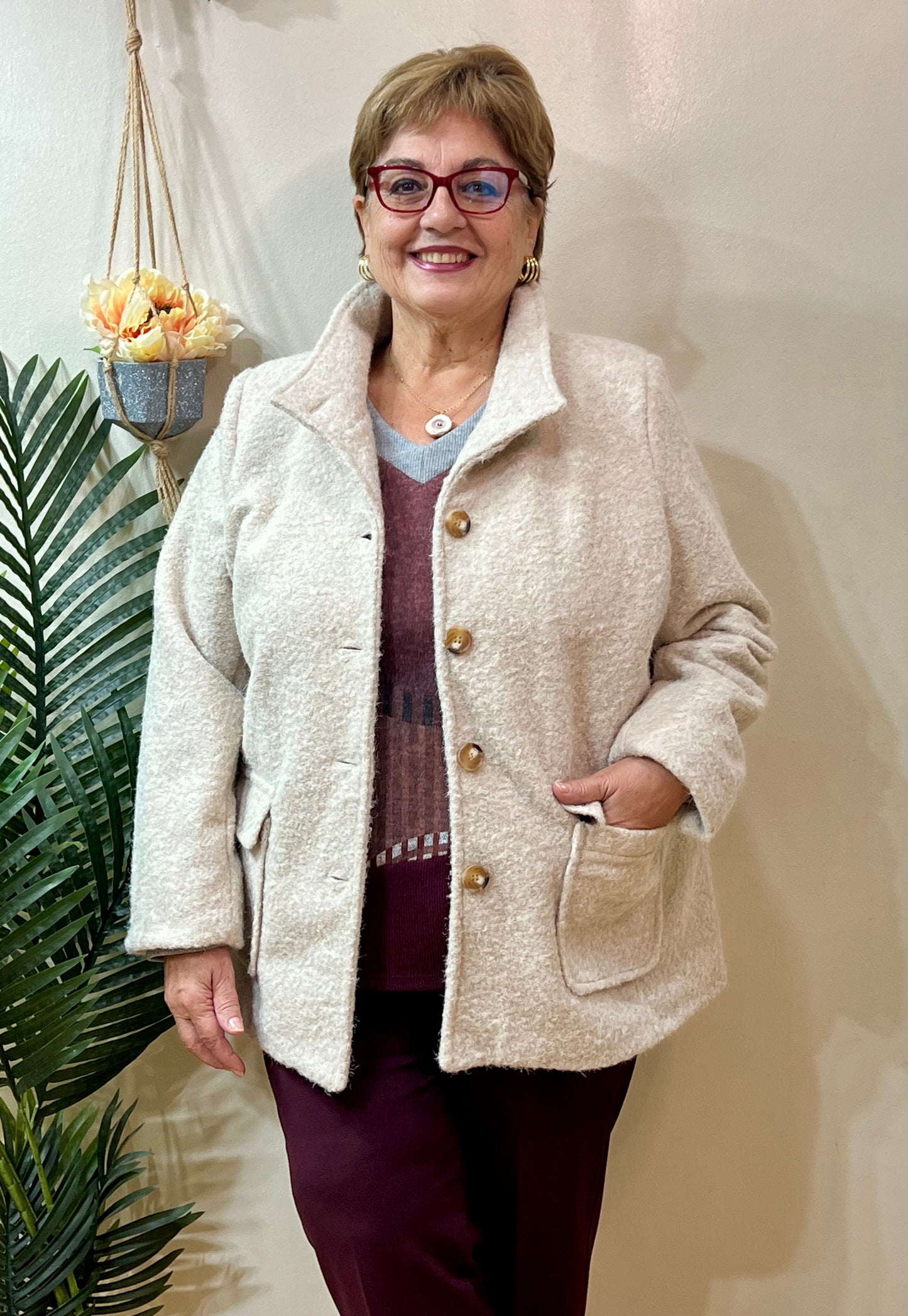 Chaquetón borreguito premium