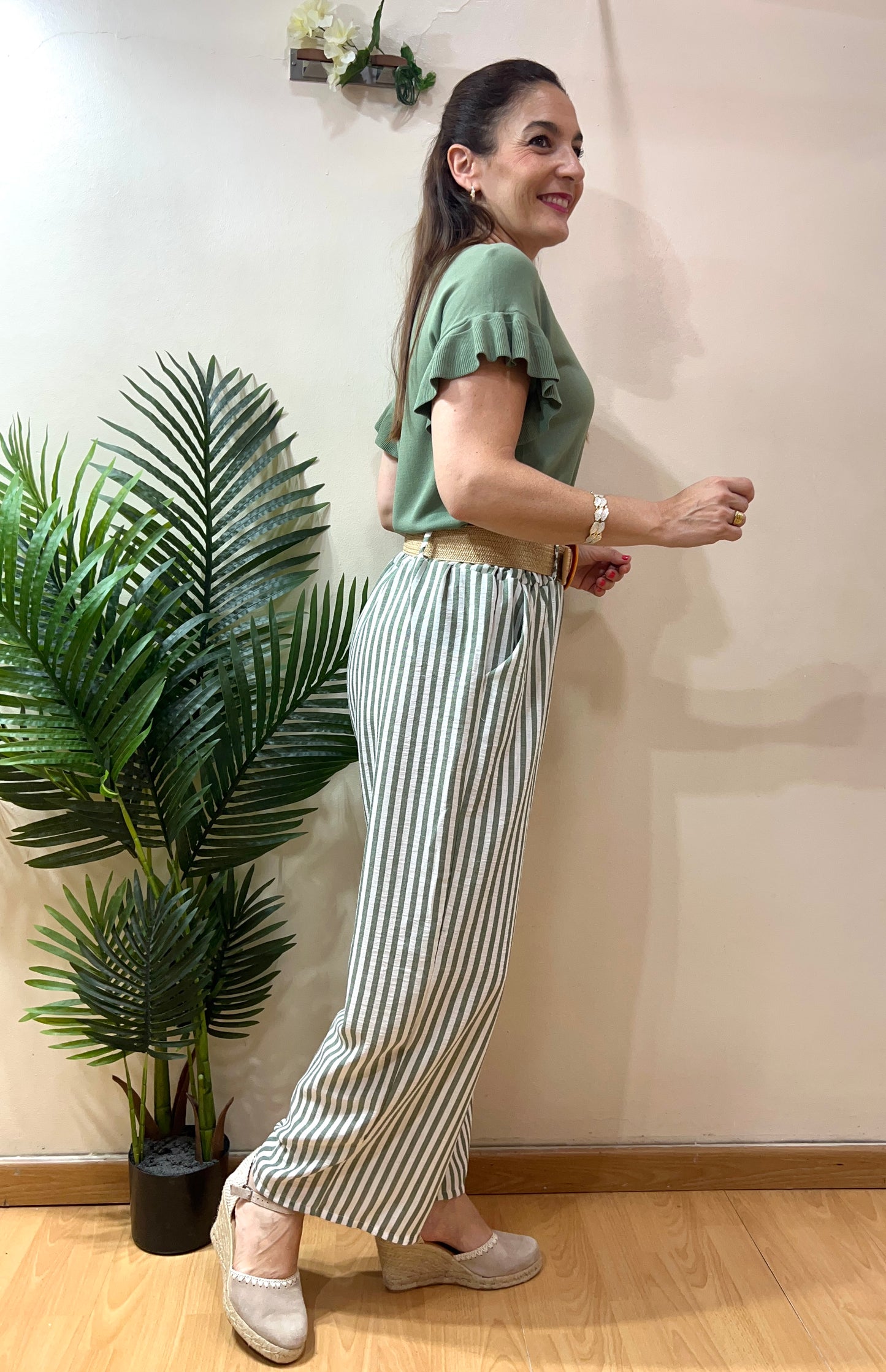 Pantalón mil rayas