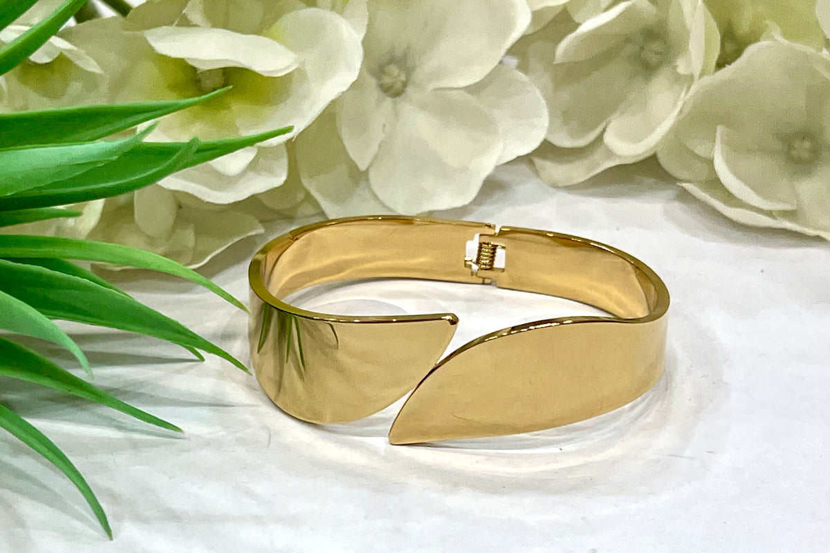 Brazalete acero ancho