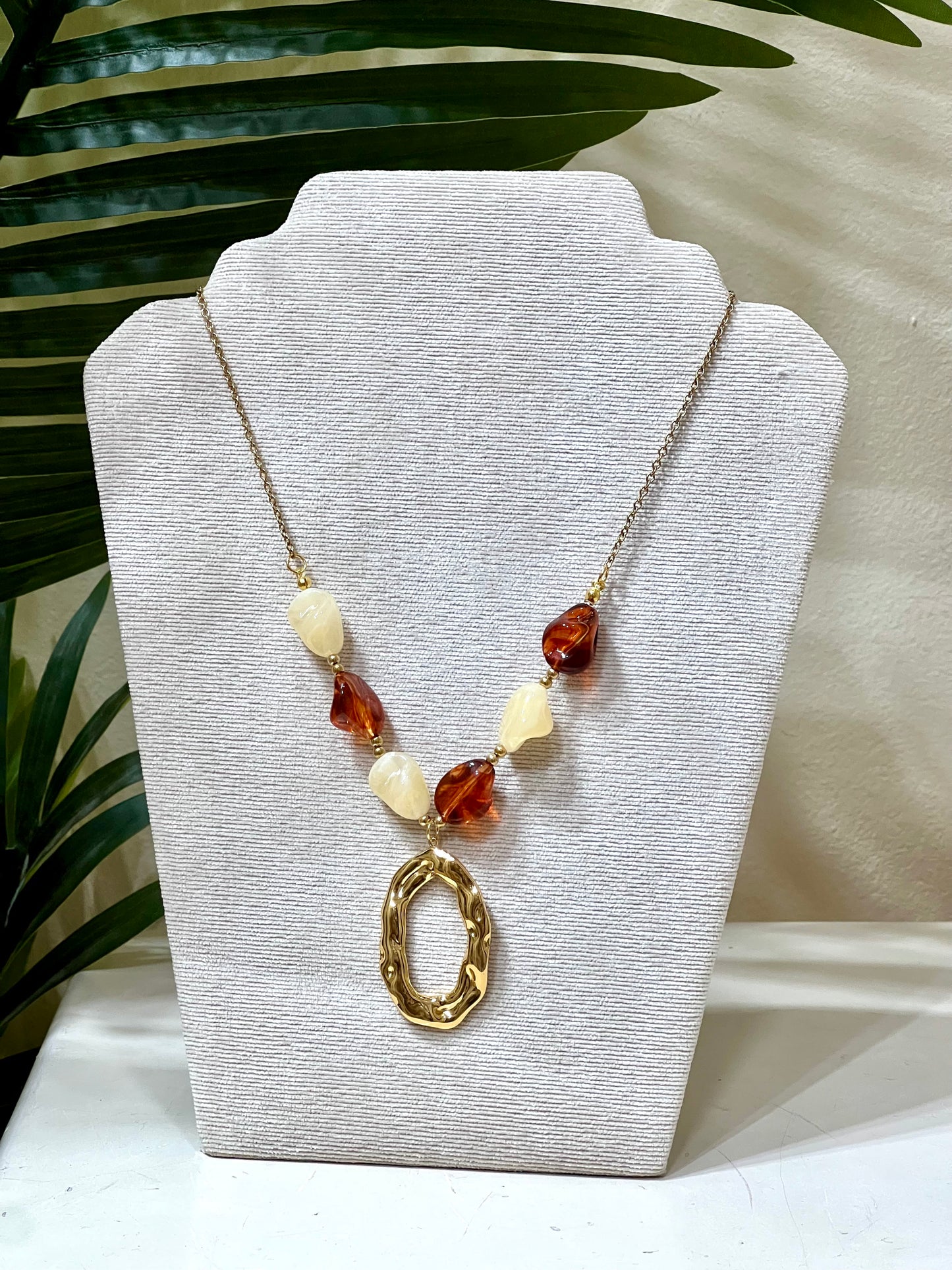 Collar acero primavera