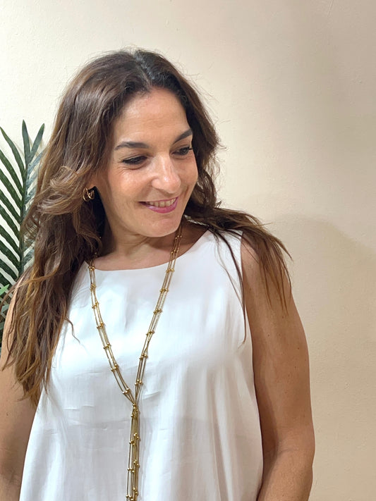 Collar acero corbata combi