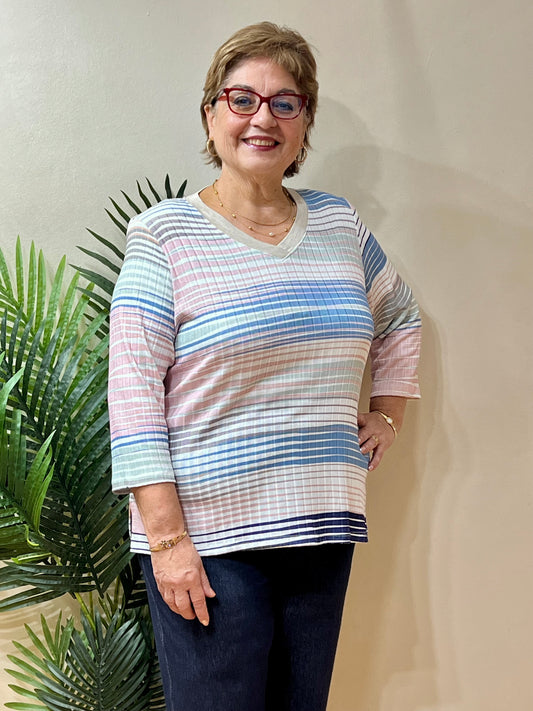 Camiseta trazos de color