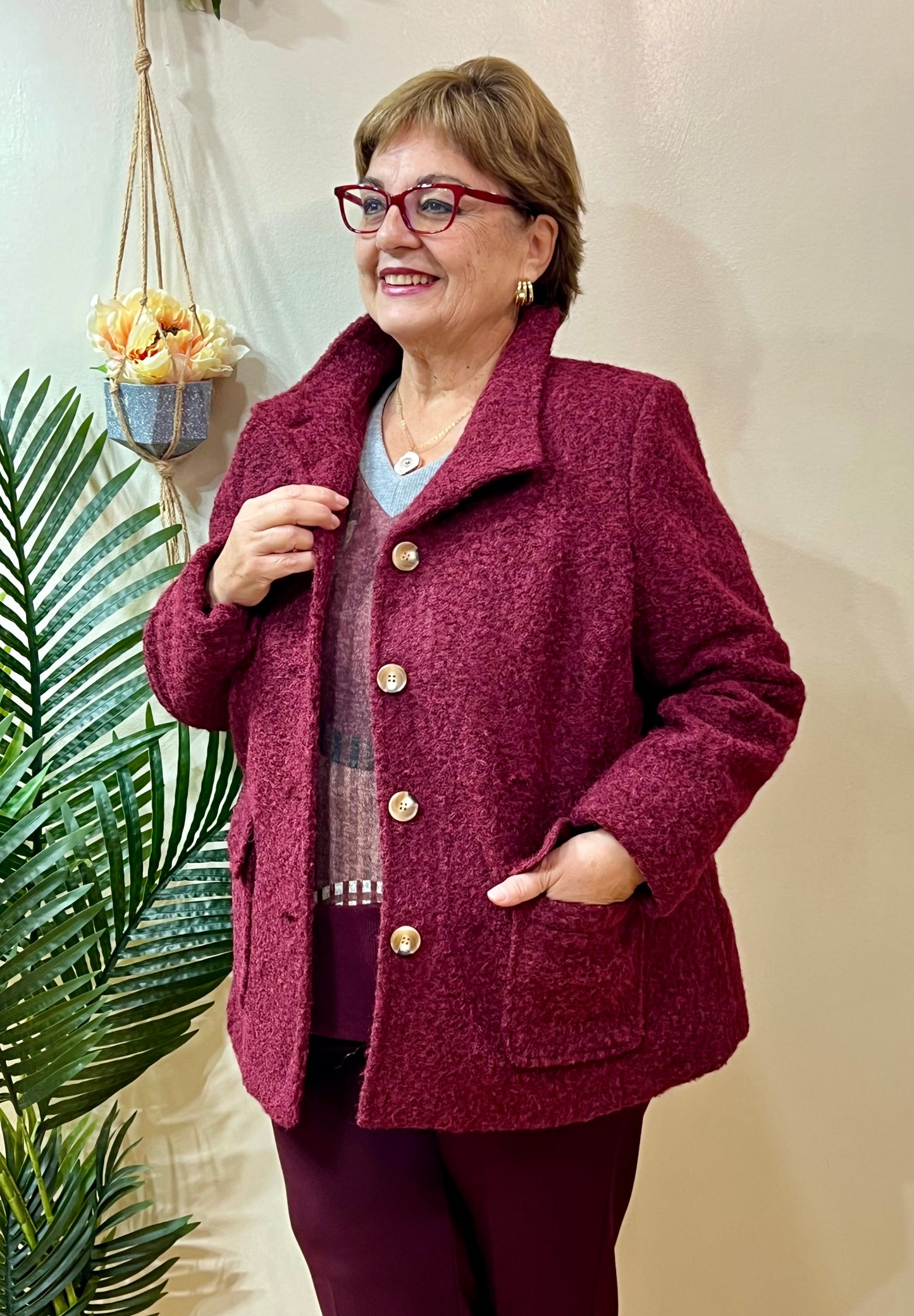 Chaquetón borreguito premium