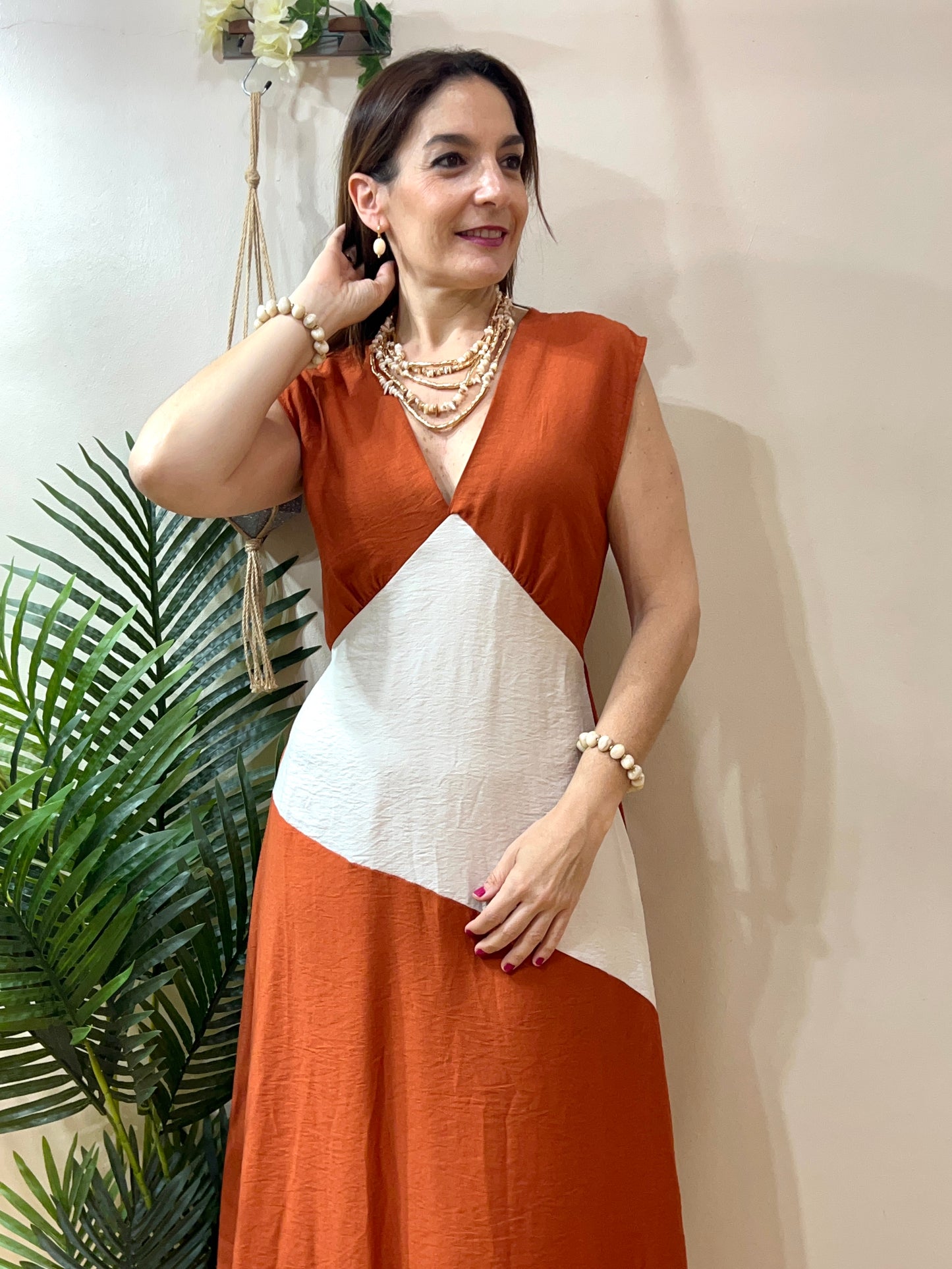 Vestido rombo