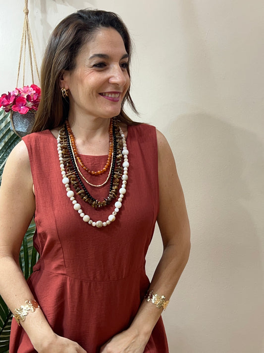 Collar multivueltas mezcla