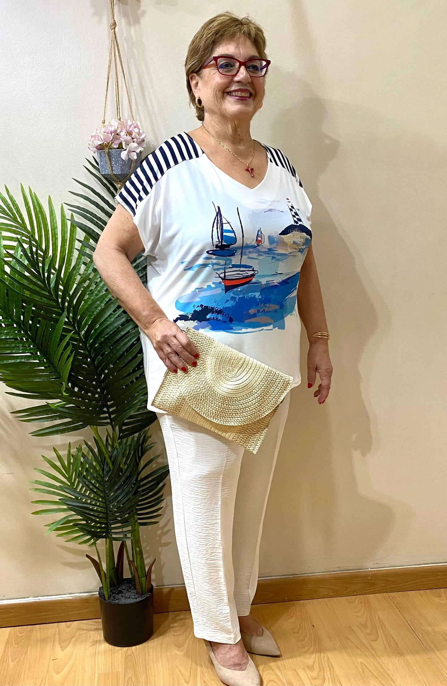Camiseta faro marinero