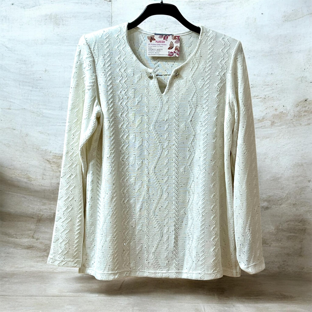 Camiseta cordón strass