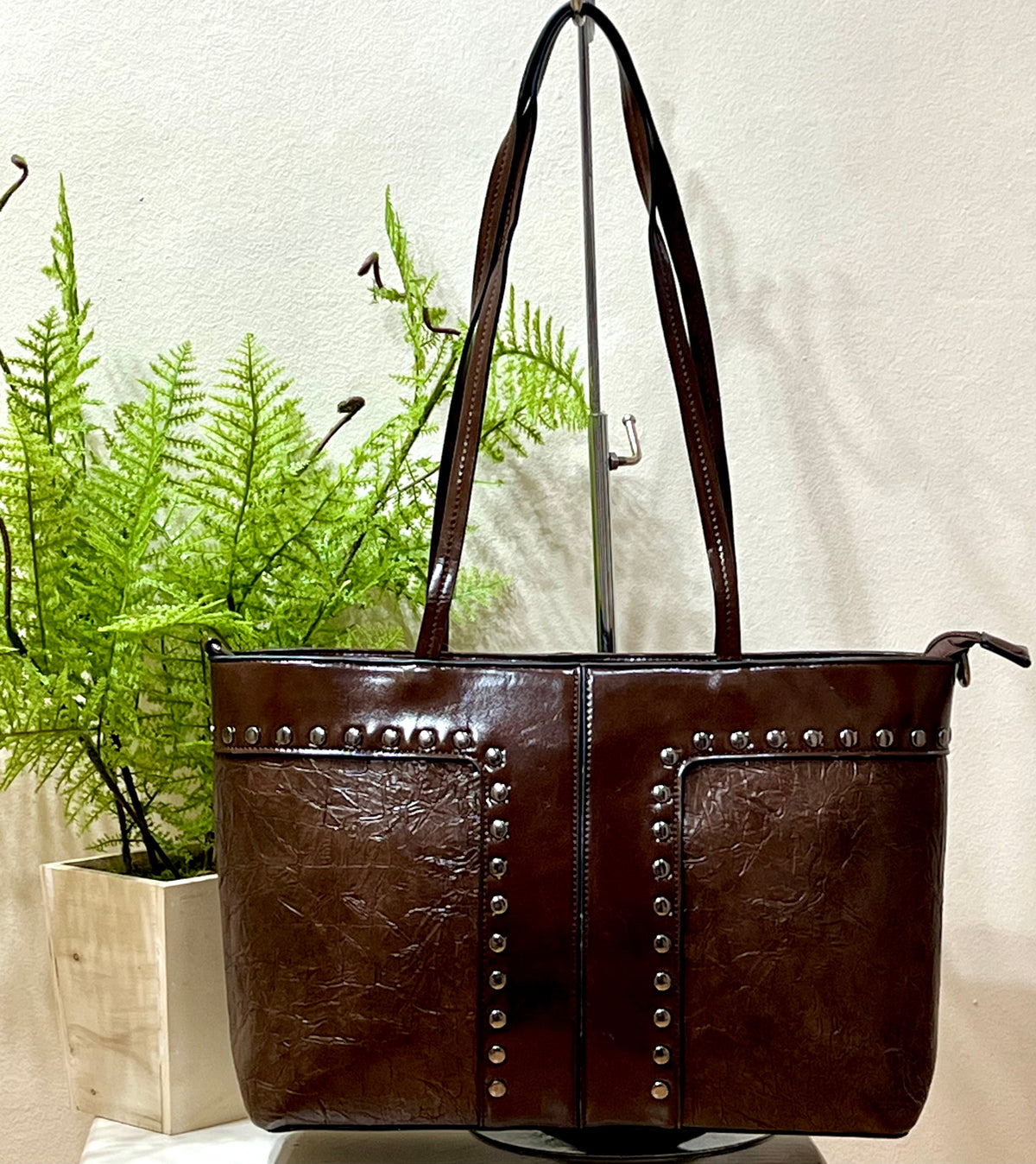 Bolso acharolado