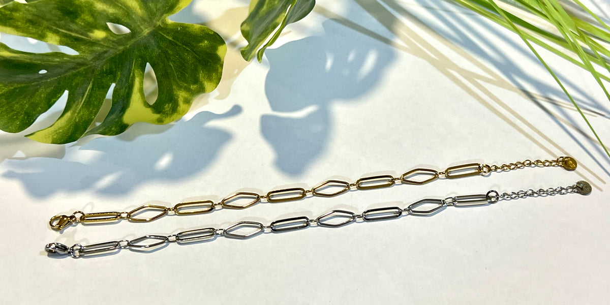 Pulsera acero combi