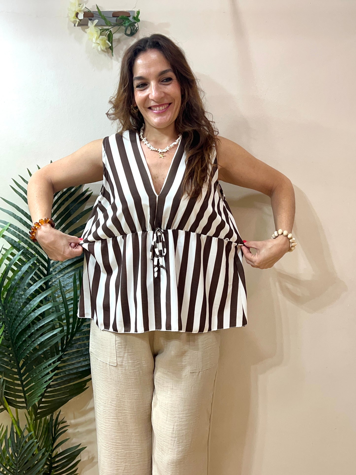 Blusa rayas