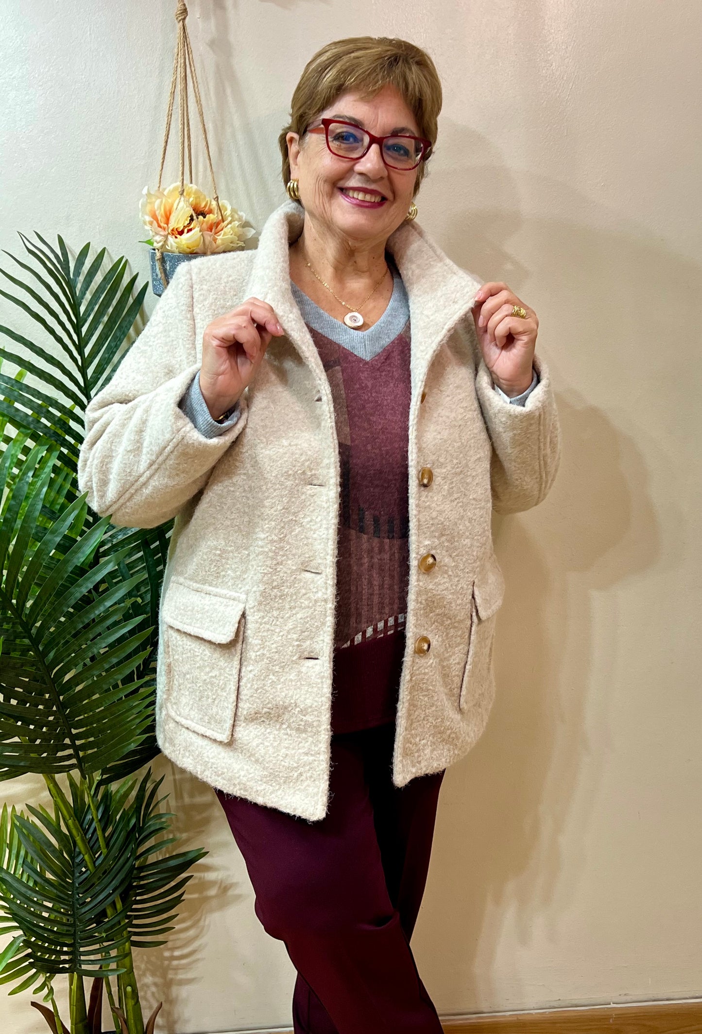 Chaquetón borreguito premium