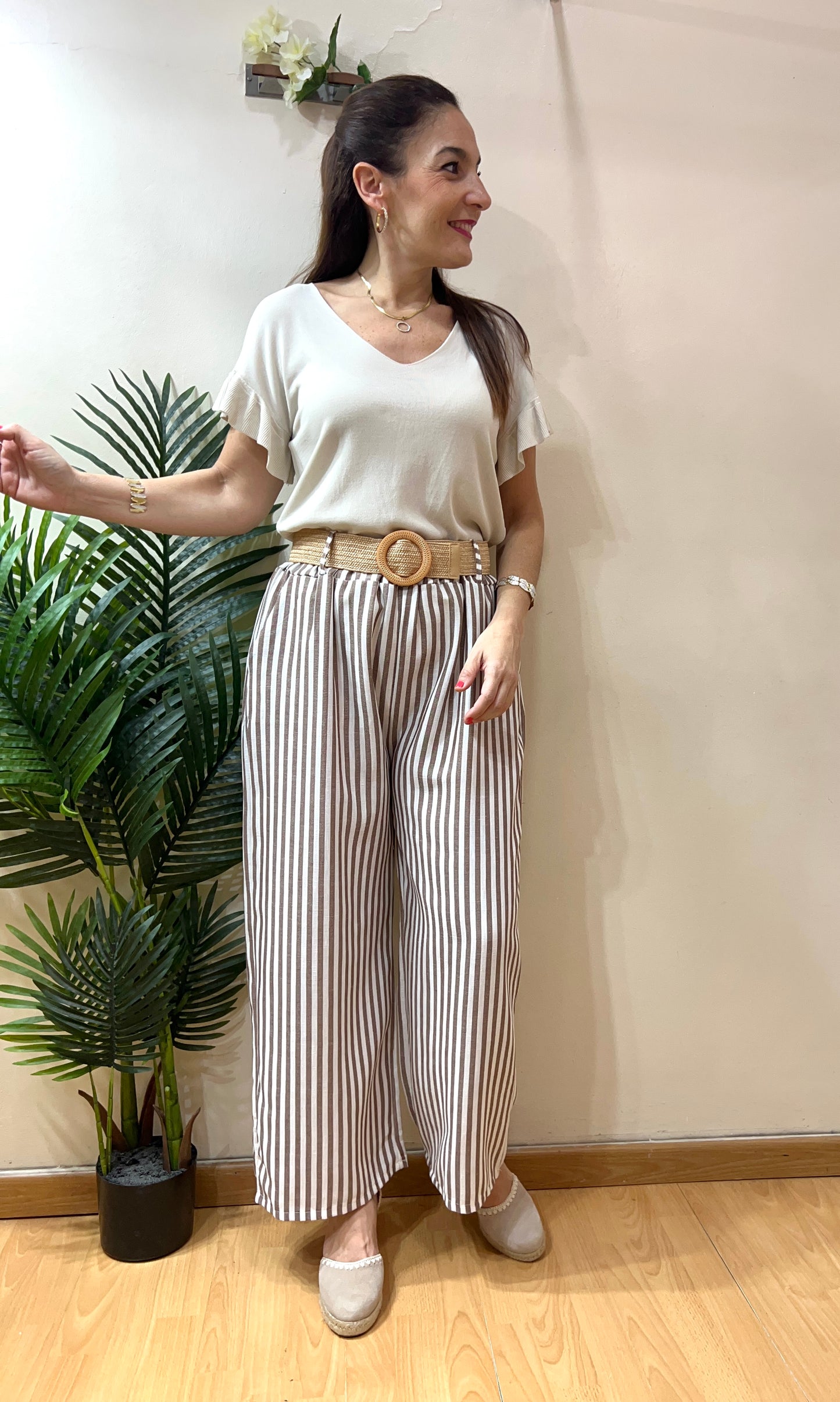 Pantalón mil rayas