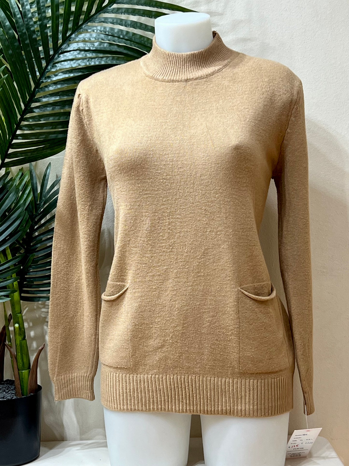 Jersey básico bolsillos