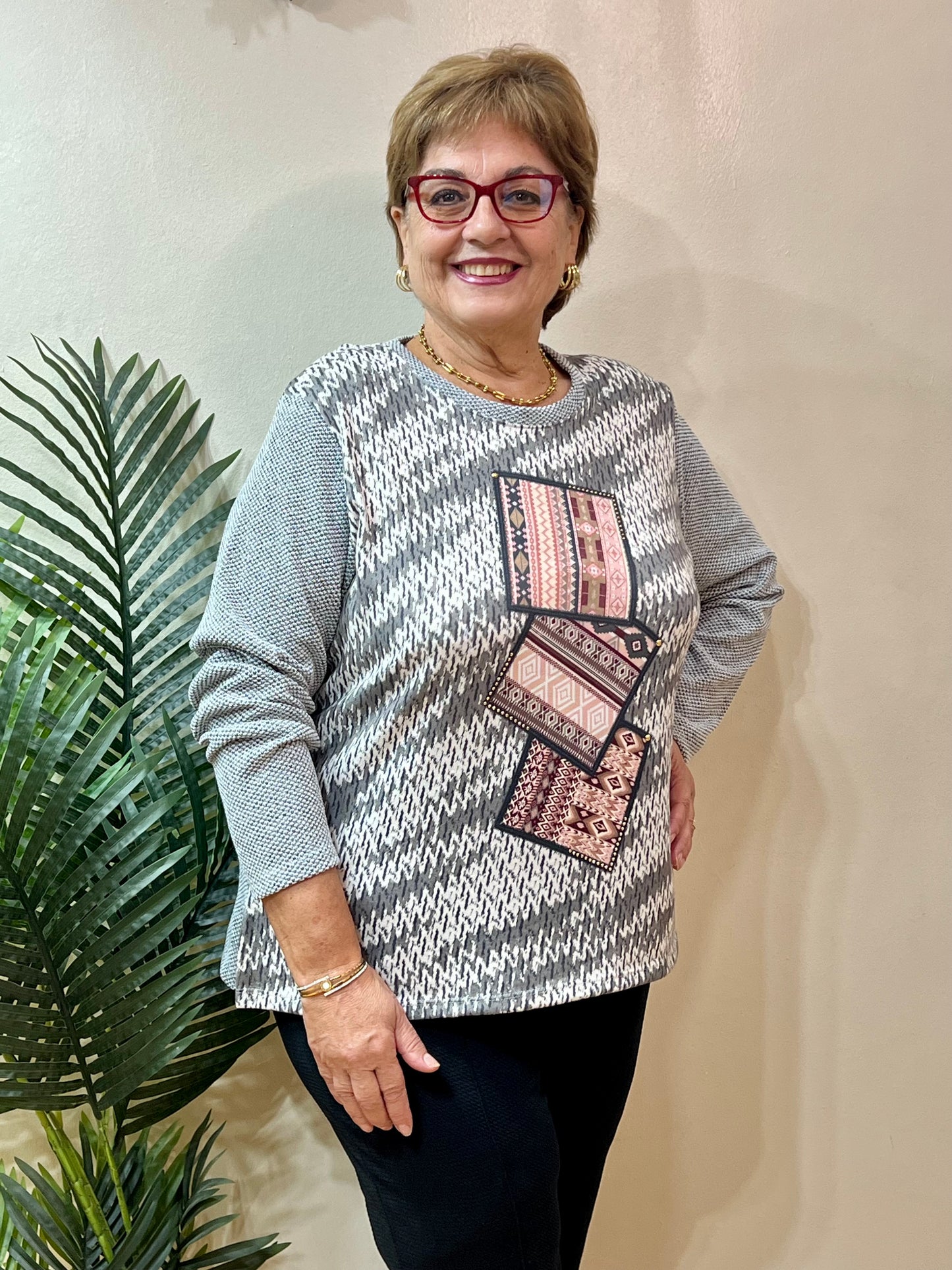 Jersey triple cuadro fantasy