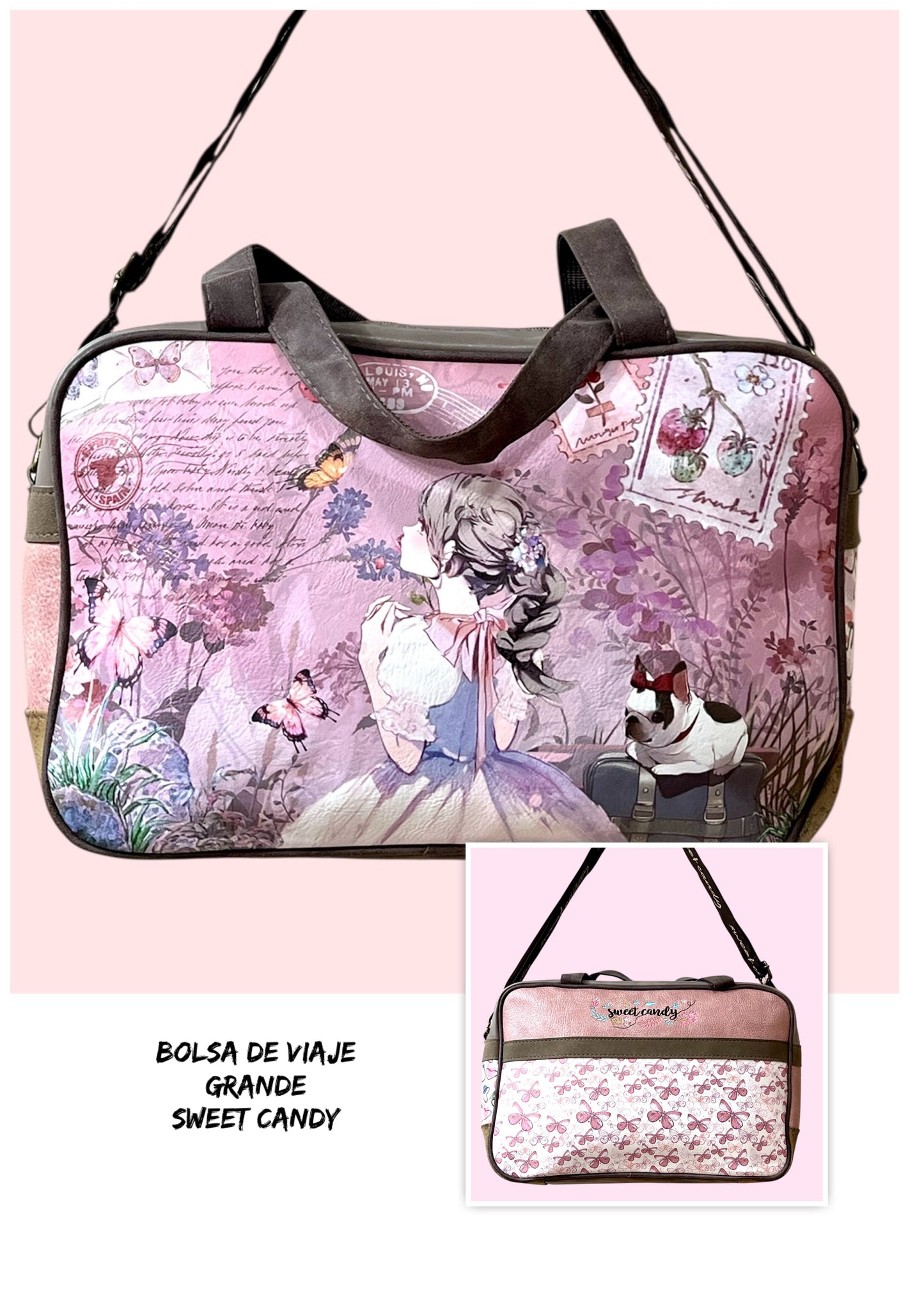 Bolso viaje grande SWEET CANDY