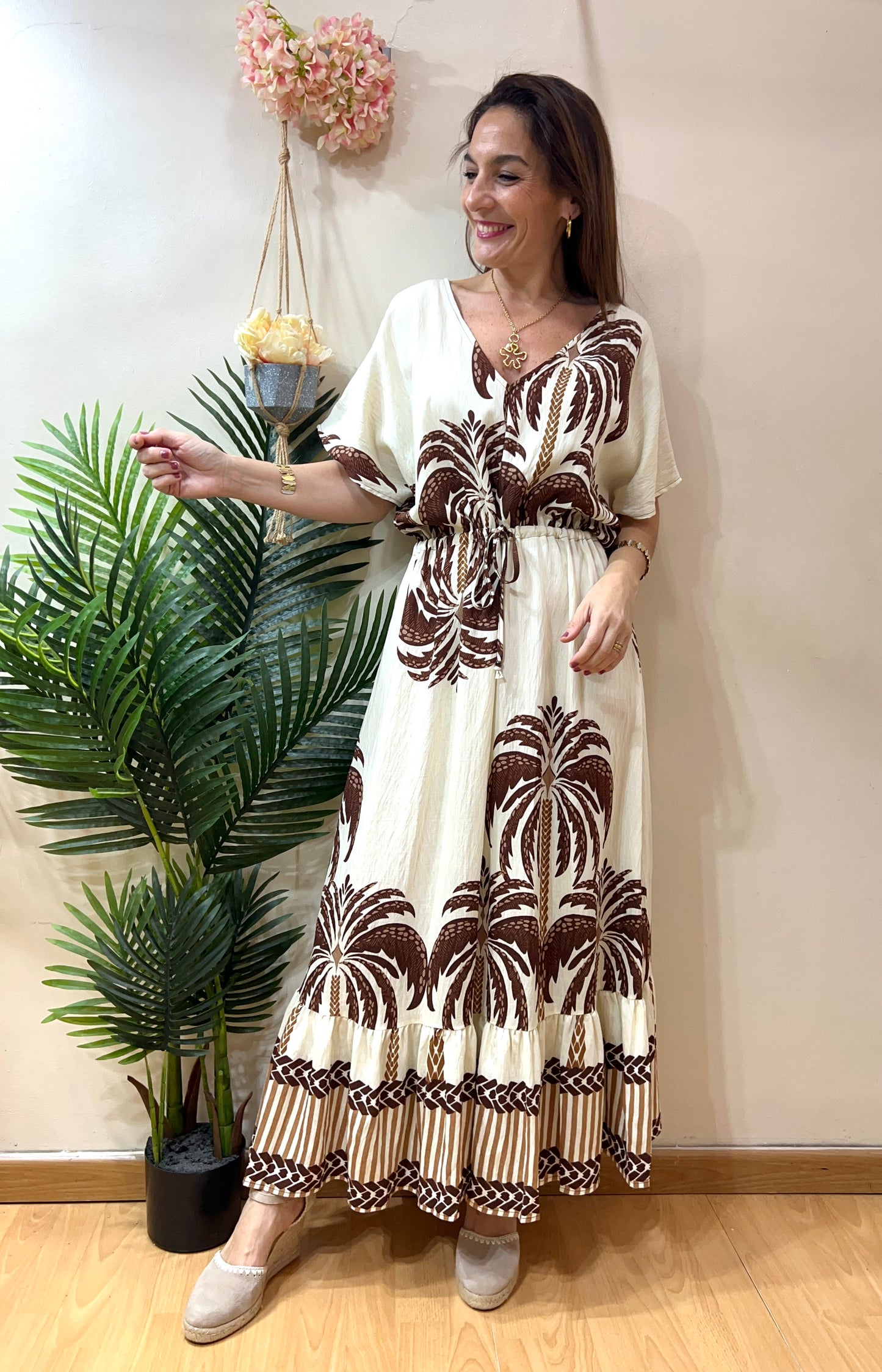 Vestido palmeras