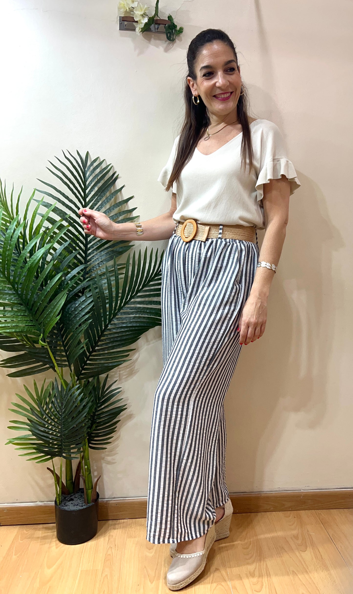 Pantalón mil rayas