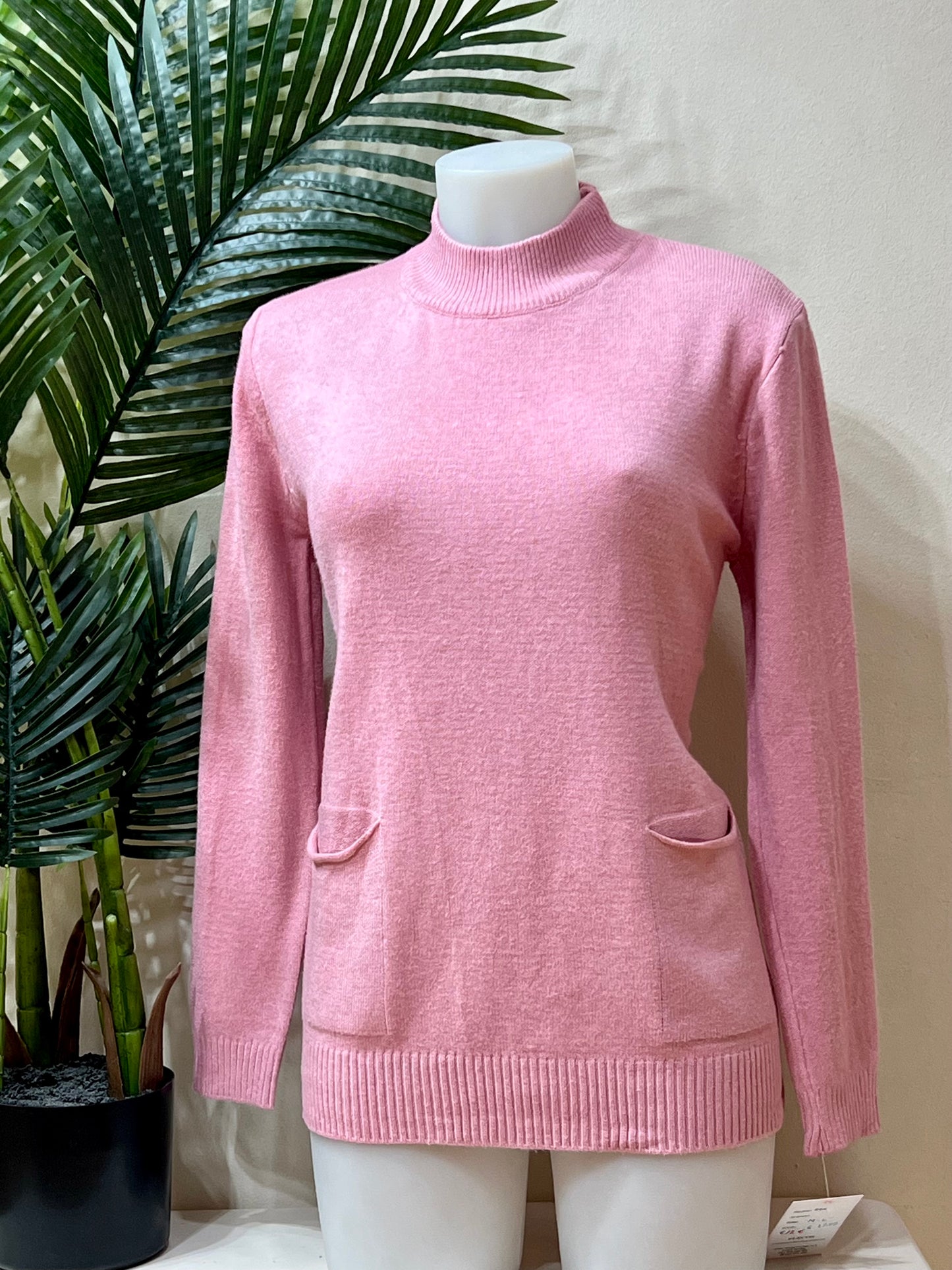 Jersey básico bolsillos