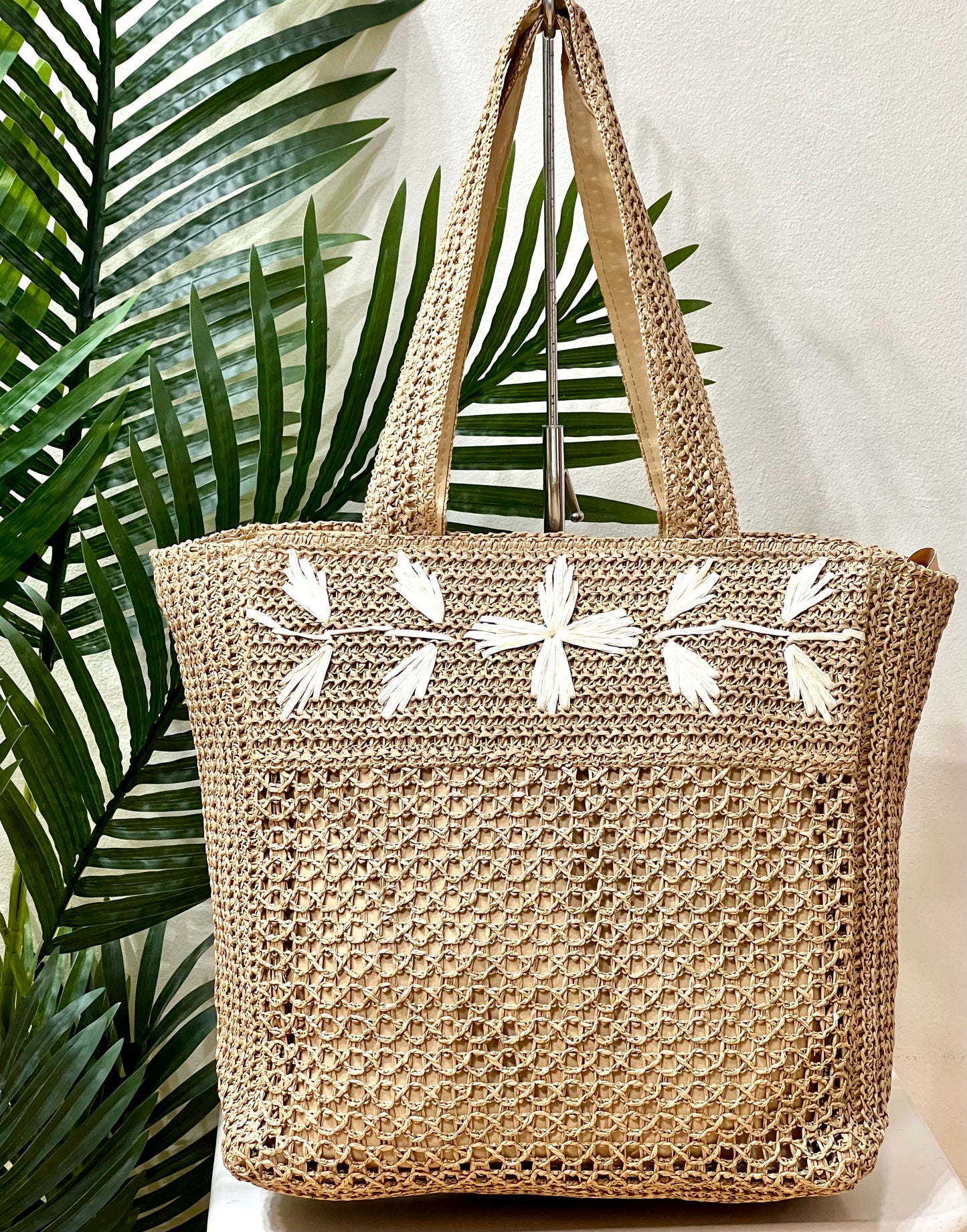 Maxi bolso rafia