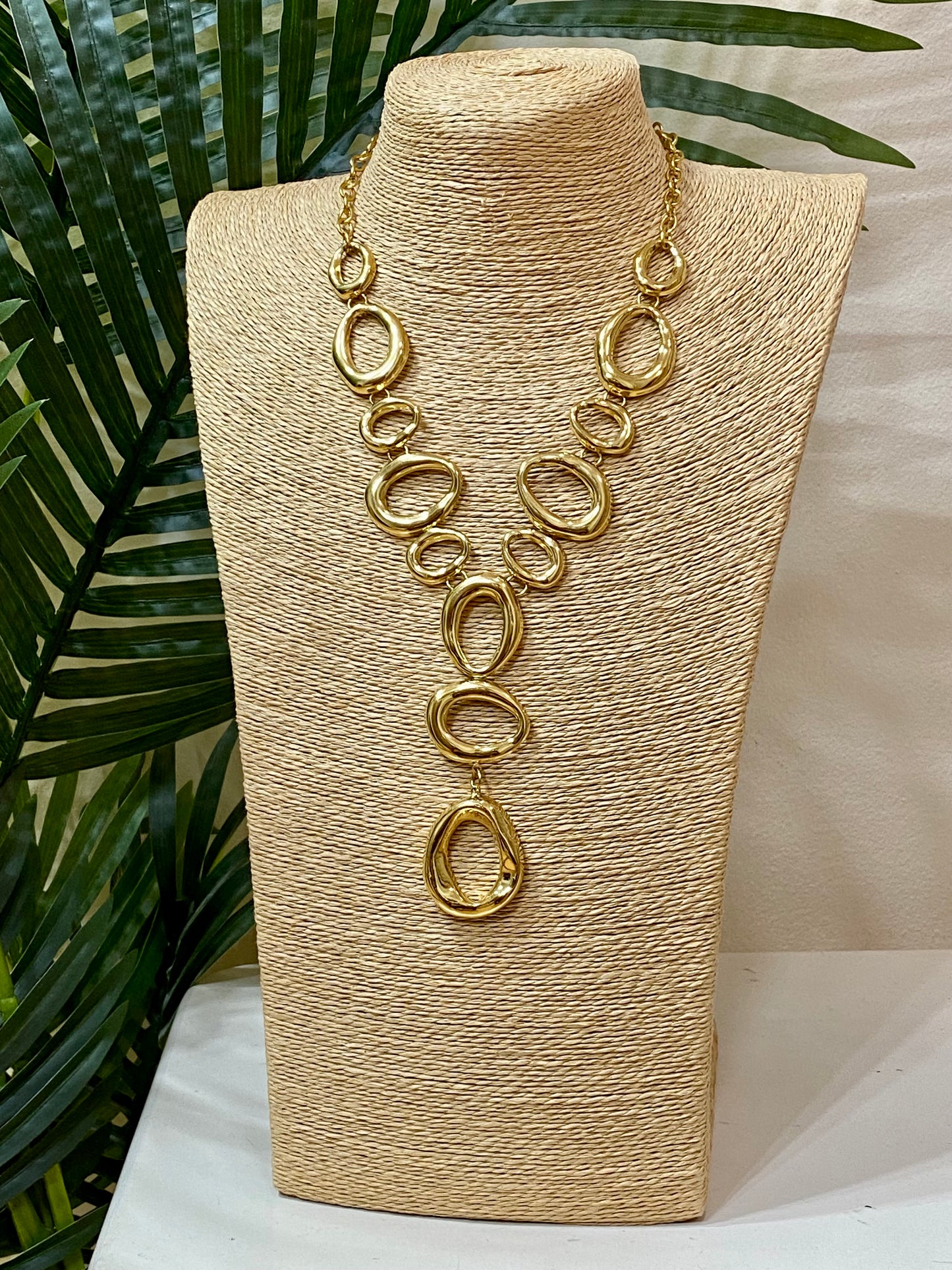 Collar acero largo divinity