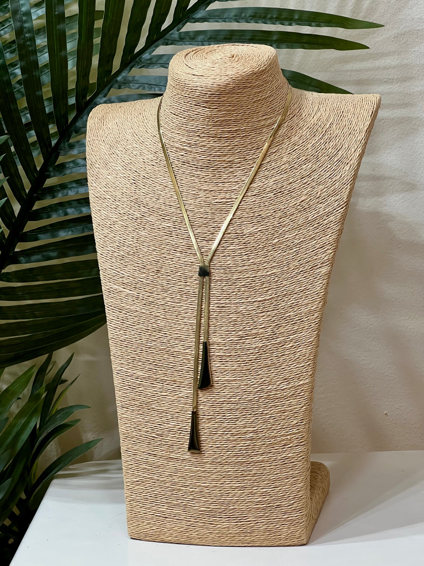 Collar acero corbatín