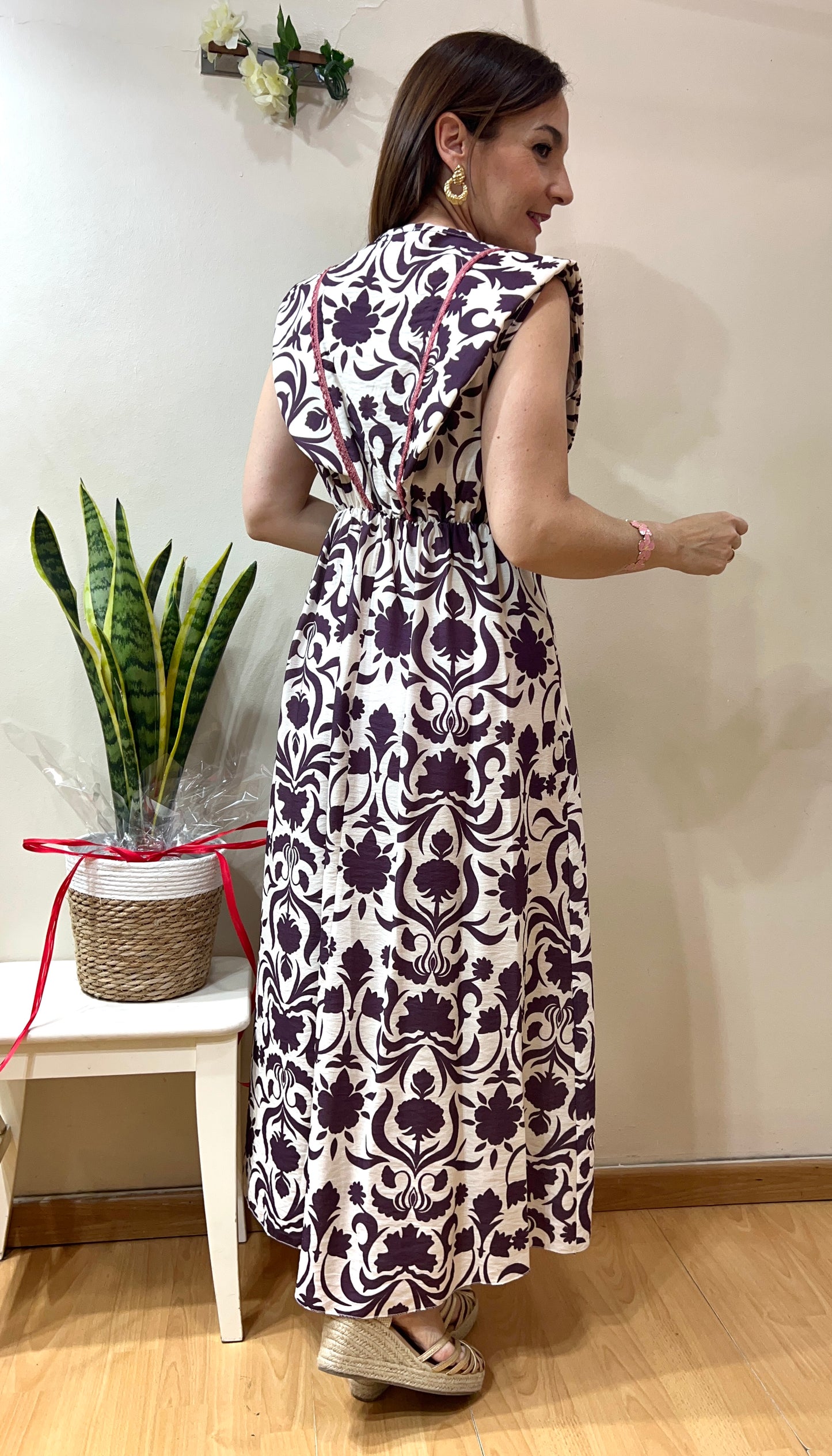 Vestido volantón
