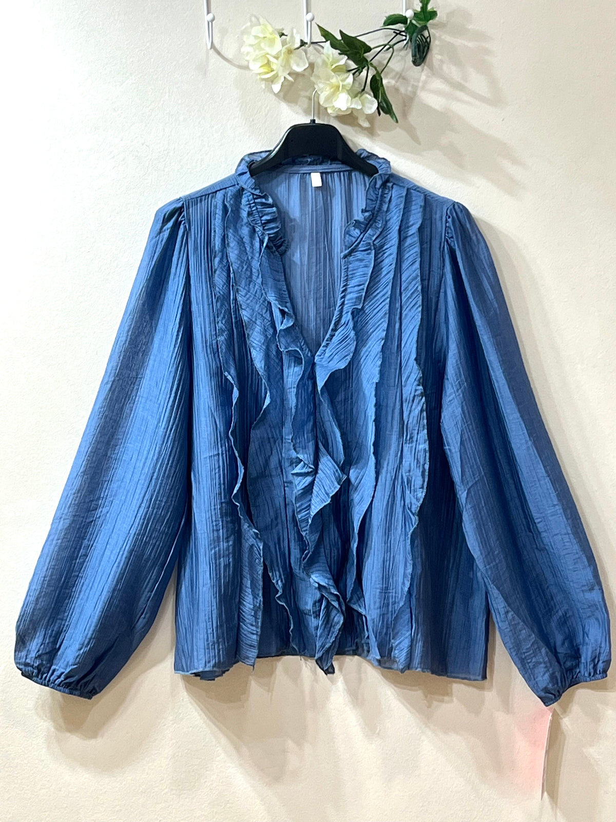 Blusa chorreras