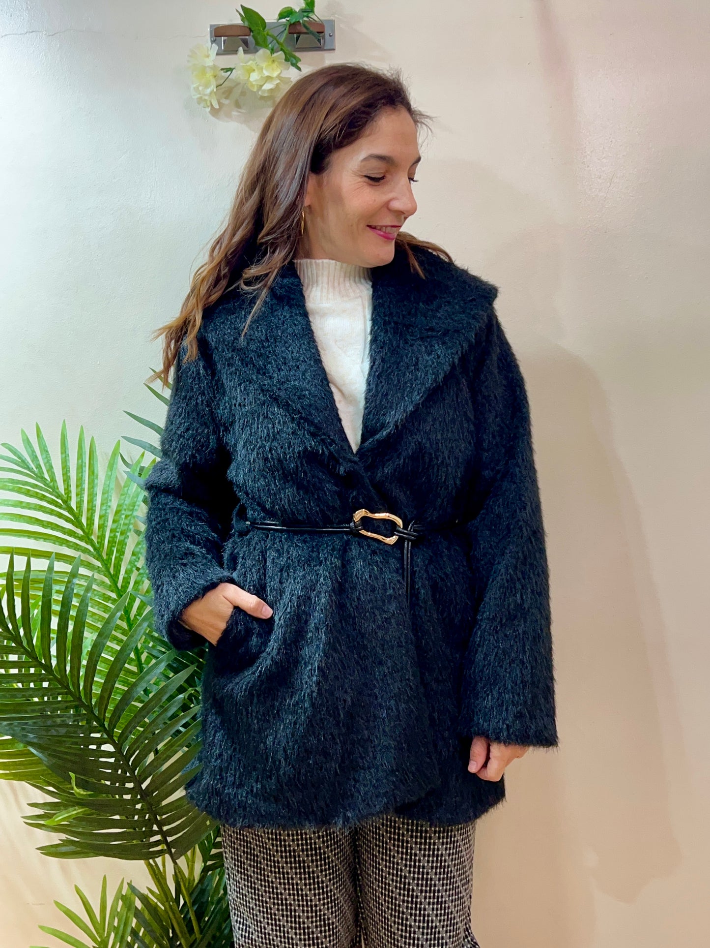 Chaquetón pelo corto