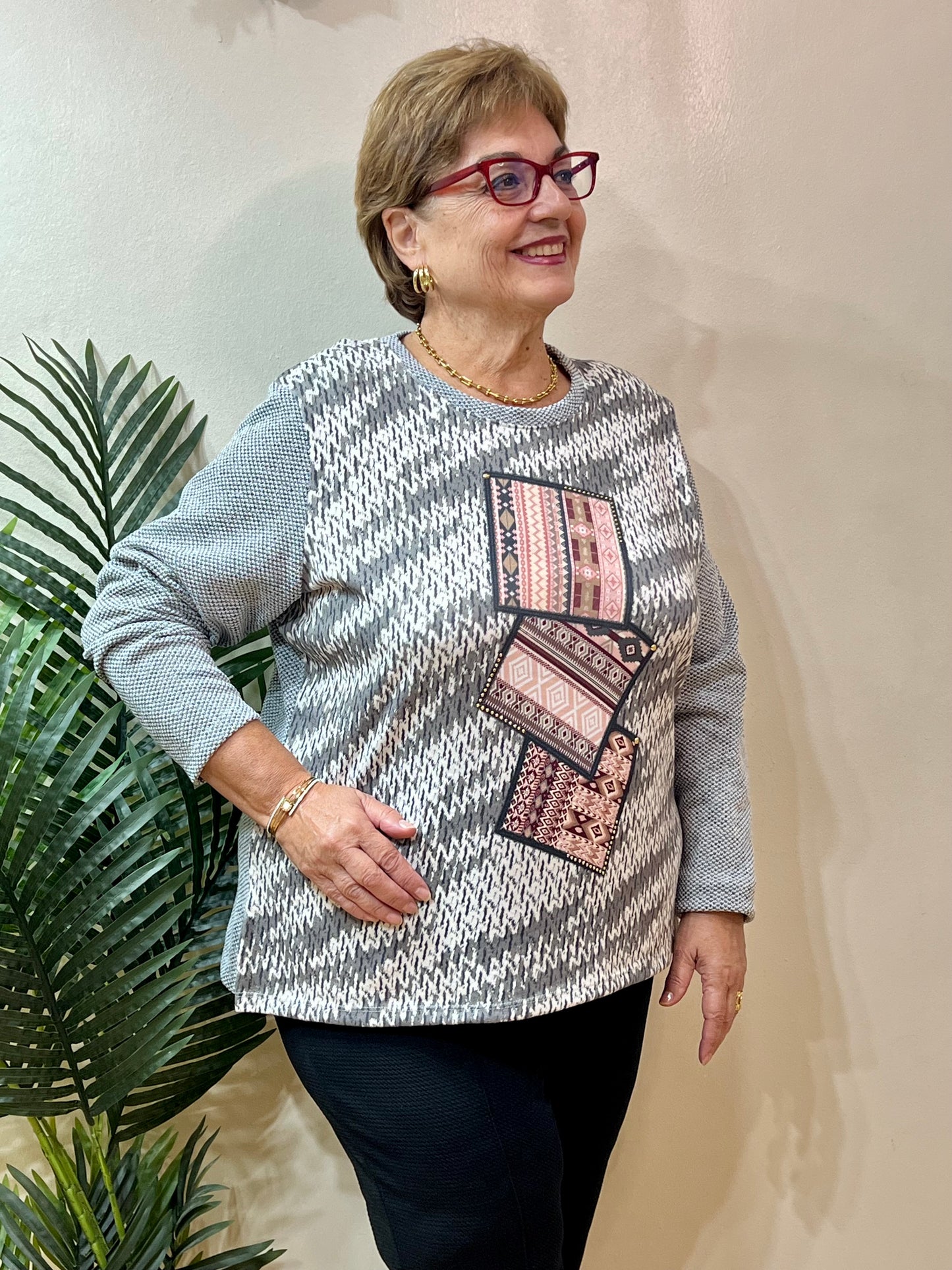 Jersey triple cuadro fantasy