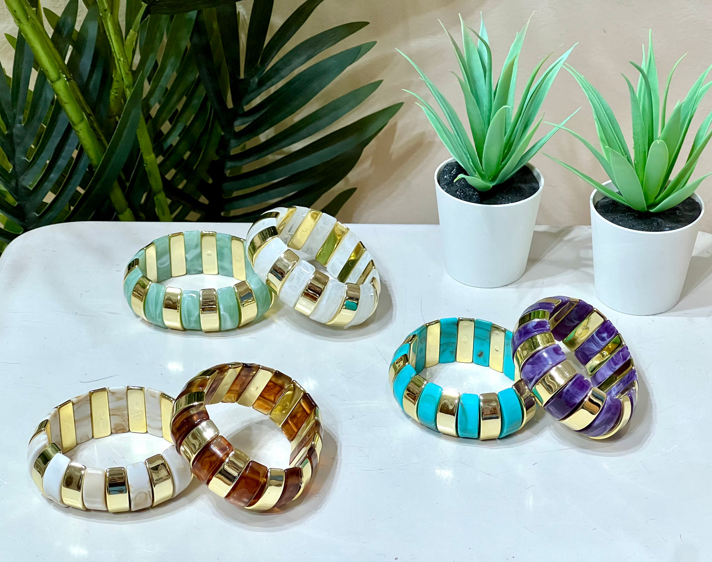 Pulseras elásticas maxi