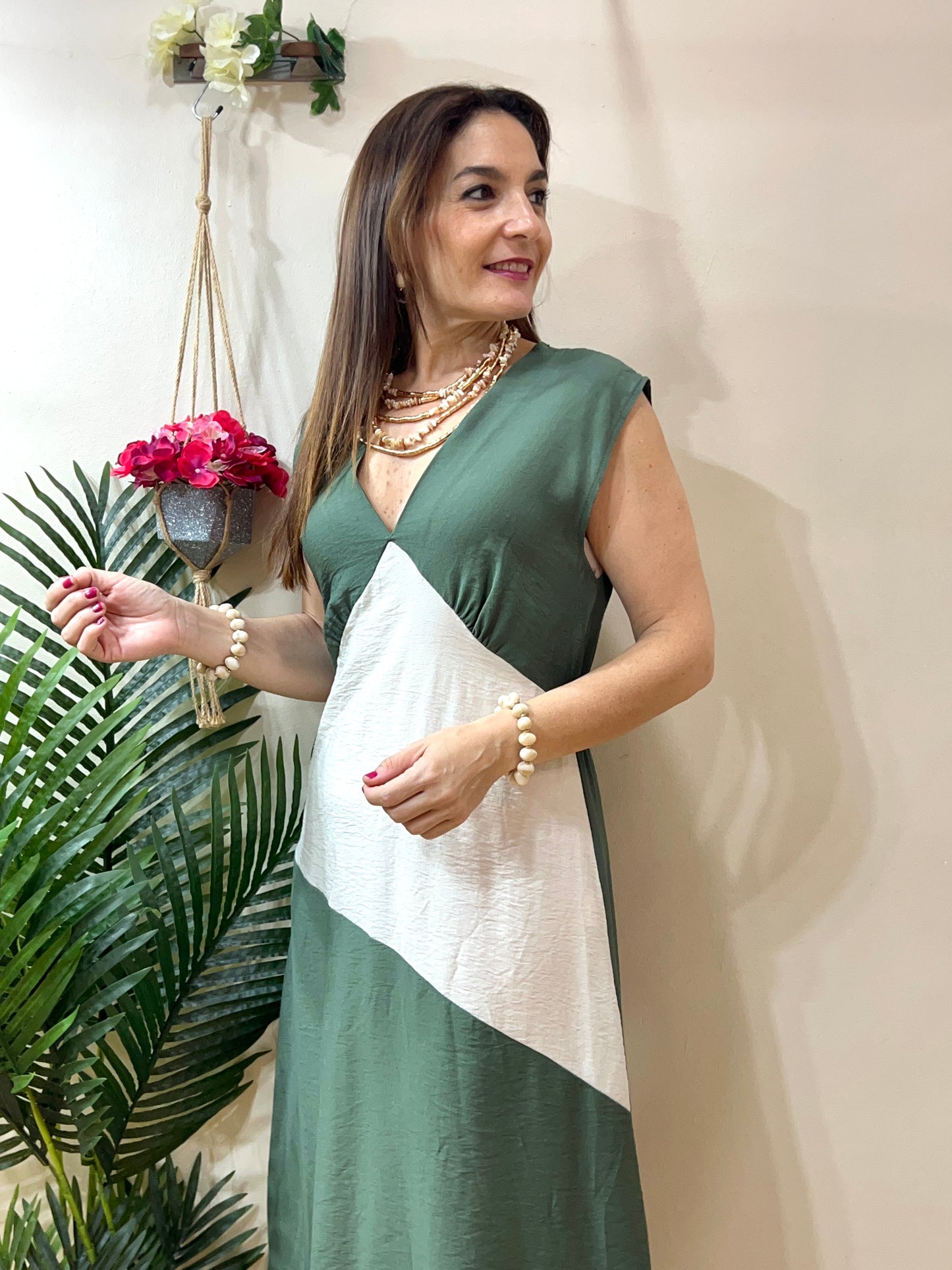 Vestido rombo